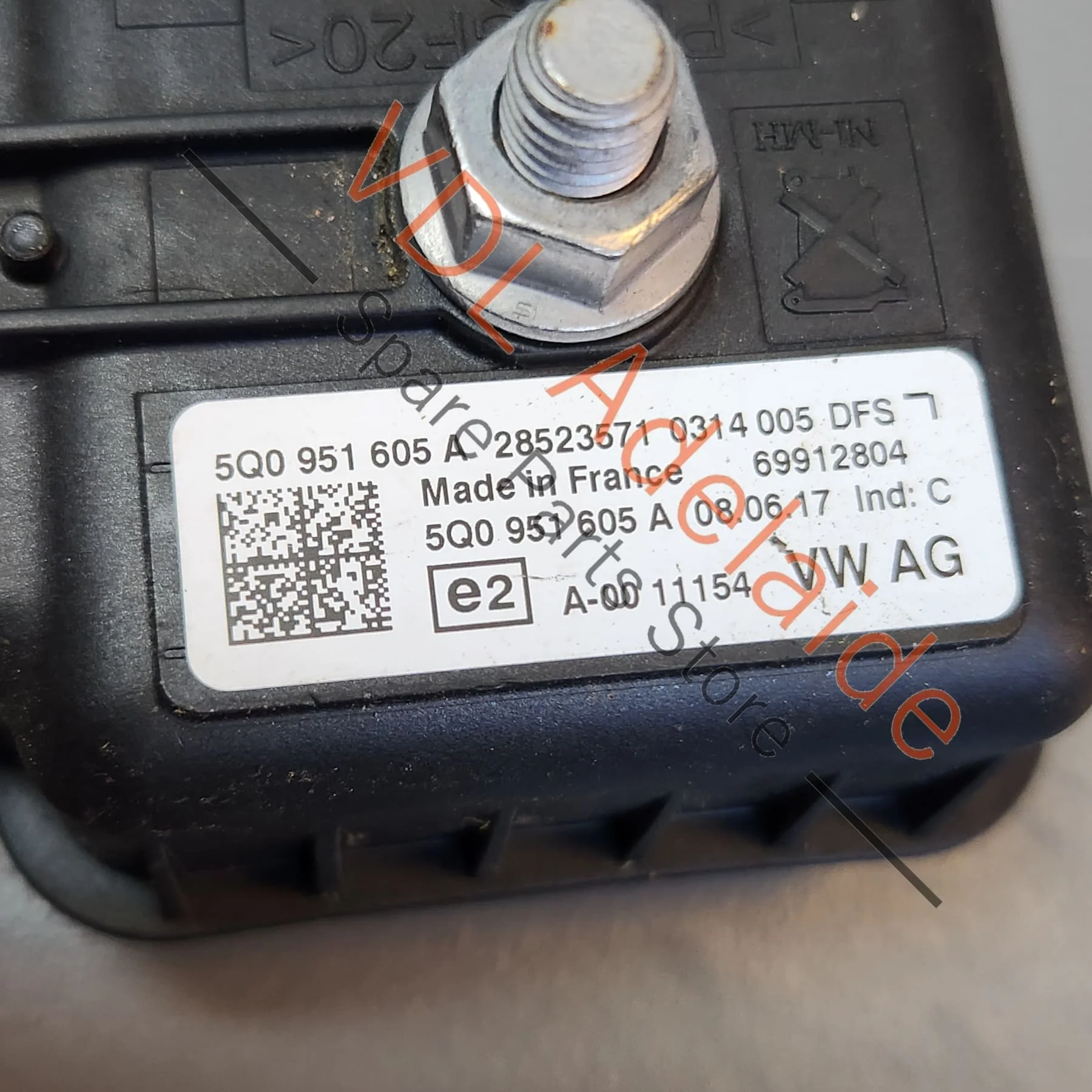 Audi VW Porsche Alarm Siren Module 5Q0951605A - Image 5