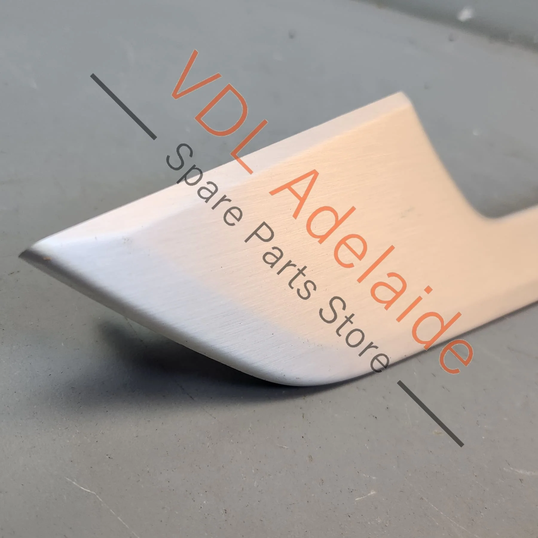 Audi A4 S4 B9 Rear Left Aluminium Brushed Trim Insert for Interior Door Card 8W0867419E 1NK - Image 5