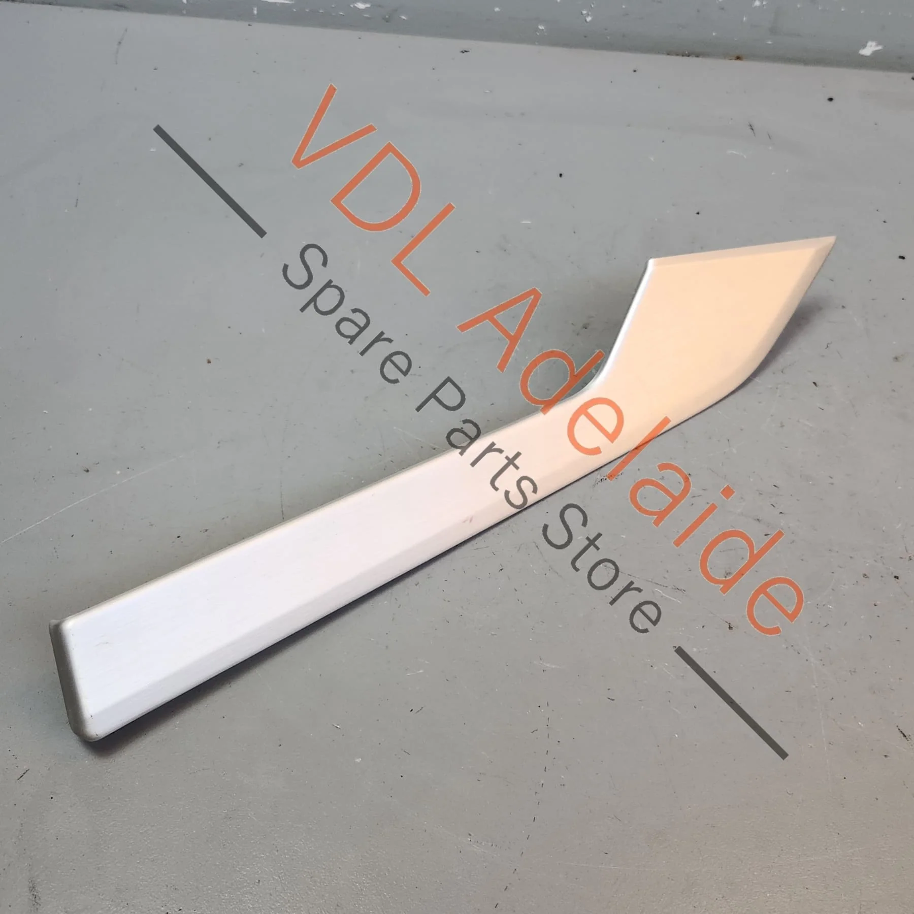 Audi A4 S4 B9 Rear Right Aluminium Brushed Trim Insert for Interior Door Card 8W0867420E 1NK