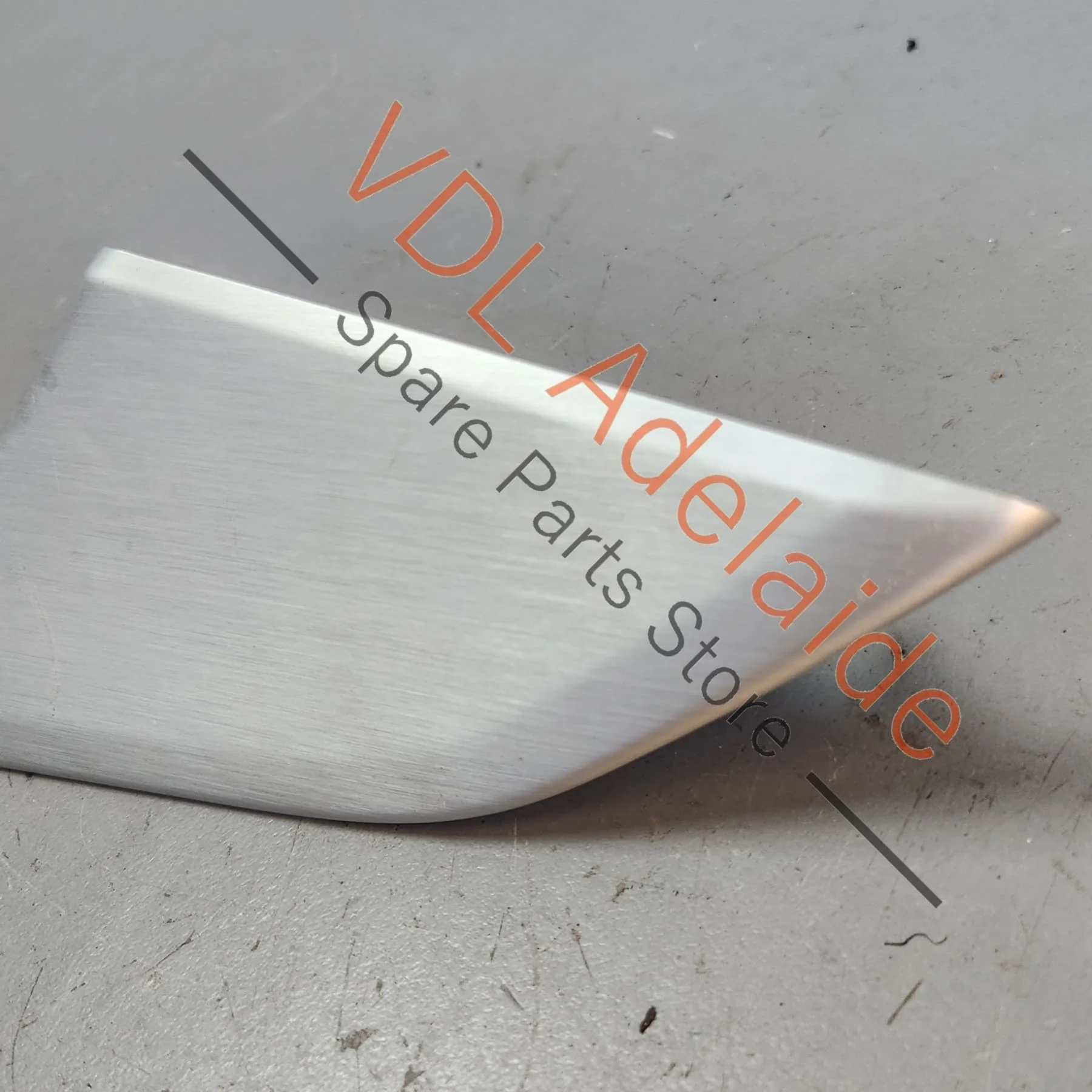 Audi A4 S4 B9 Rear Right Aluminium Brushed Trim Insert for Interior Door Card 8W0867420E 1NK - Image 6