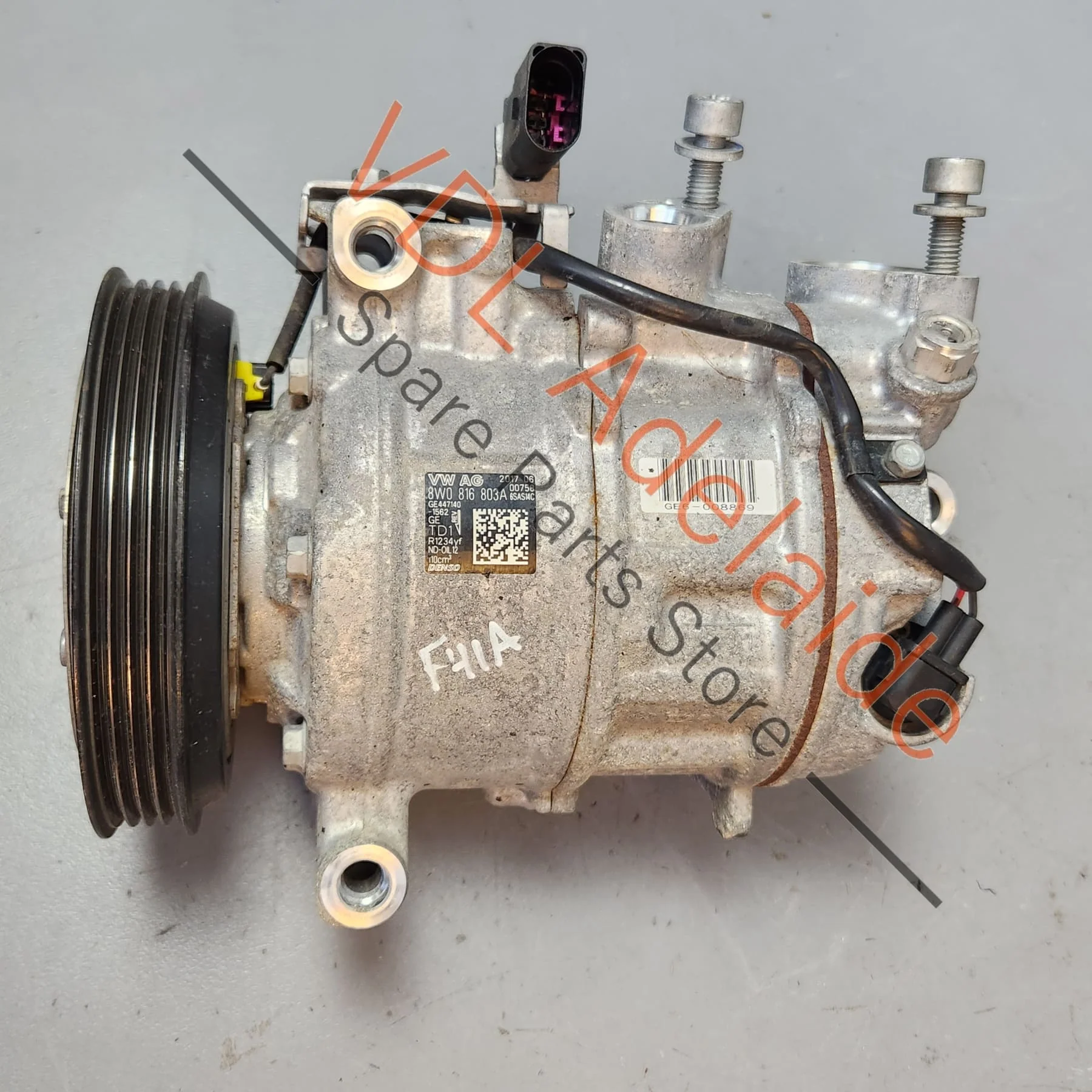 VW Touareg Audi A4 S4 B9 AC Air Conditioning Compressor Pump 8W0816803A 6SAS14C - Image 5