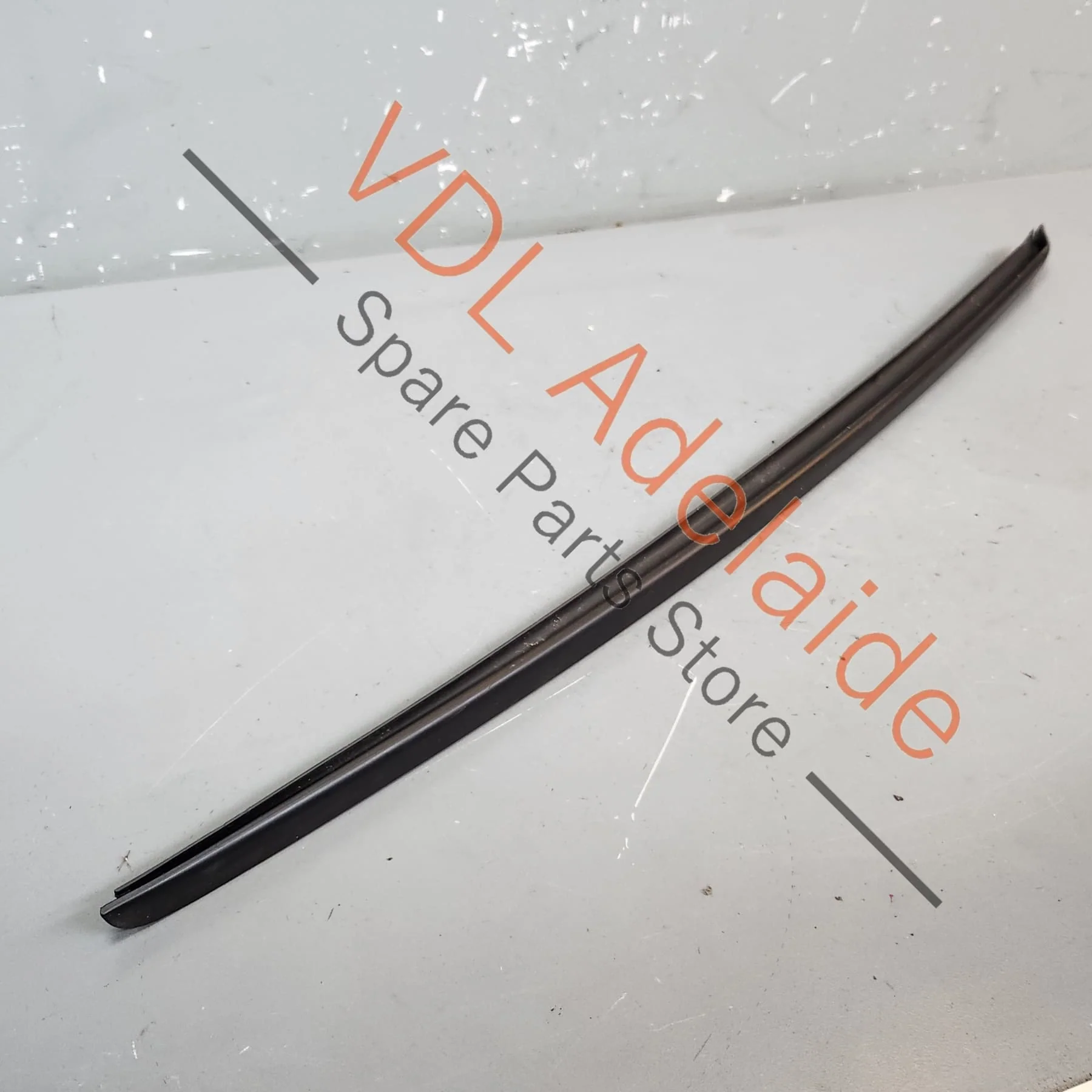 Audi A4 S4 RS4 Front Windscreen Water Deflector Strip Rubber Molding Right 8W0854328C 9B9 - Image 7