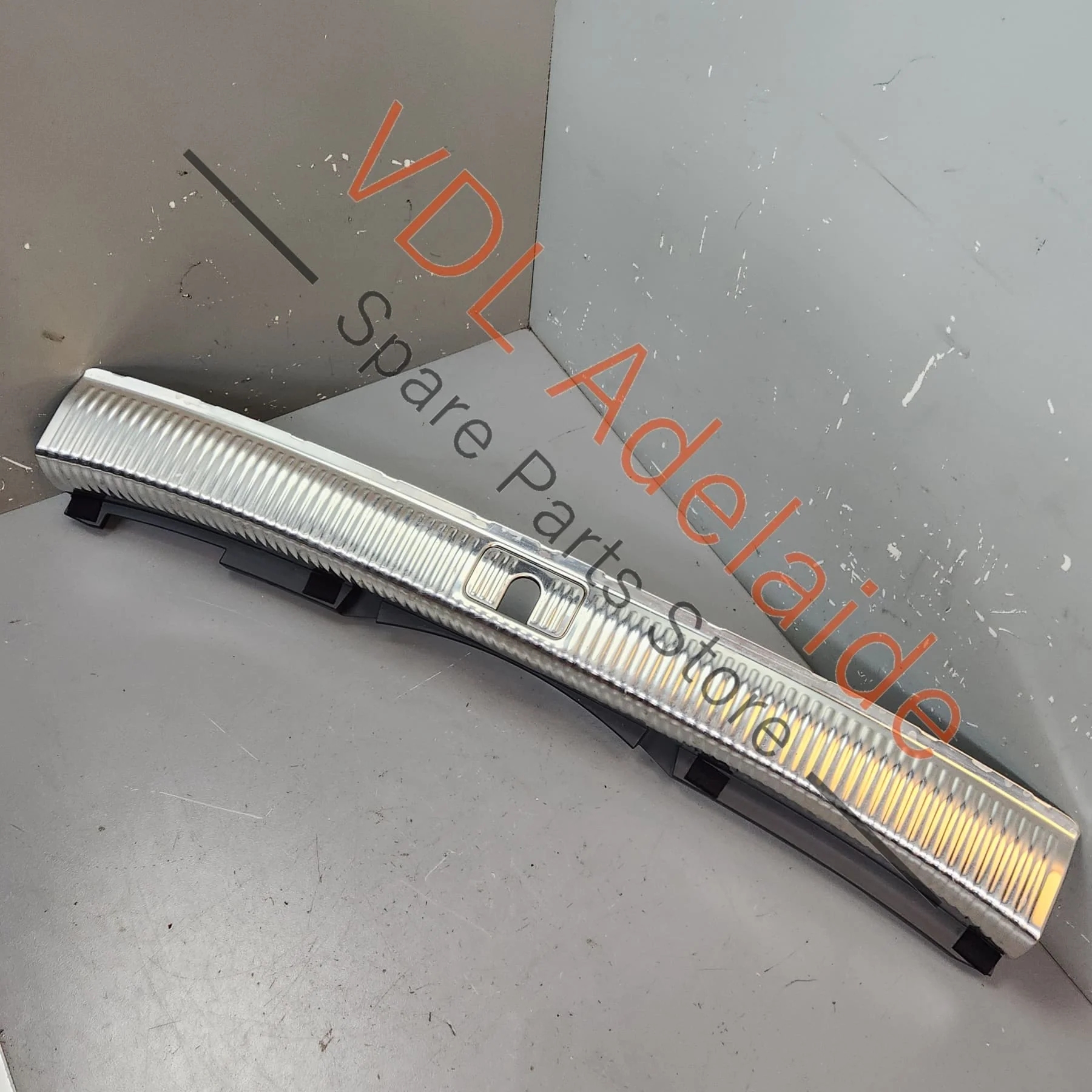 Audi A4 Wagon Avant Boot Loading Edge Trim Strip Interior Panel Stainless 8W9864483B - Image 6