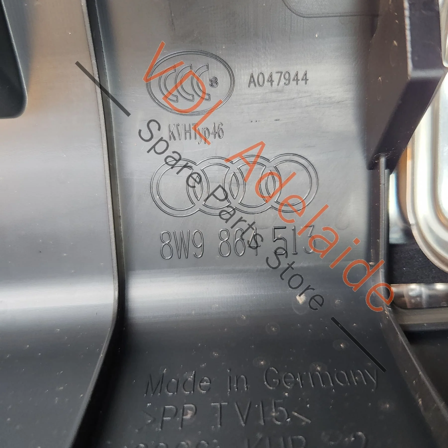 Audi A4 Wagon Avant Boot Loading Edge Trim Strip Interior Panel Stainless 8W9864483B - Image 9