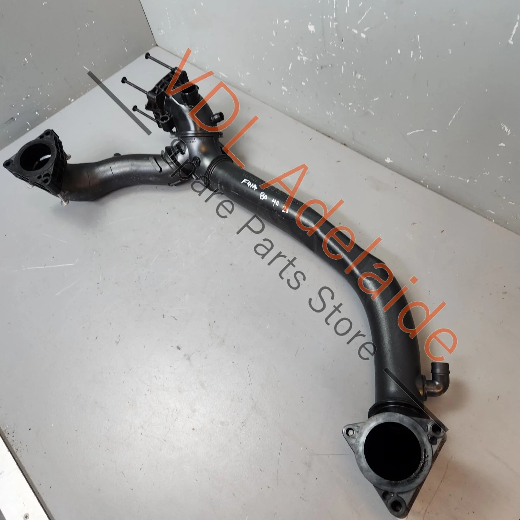Audi S4 V6 3.0L Engine Charge Air Intake Pipe 06M145674DA Plastic - Image 5