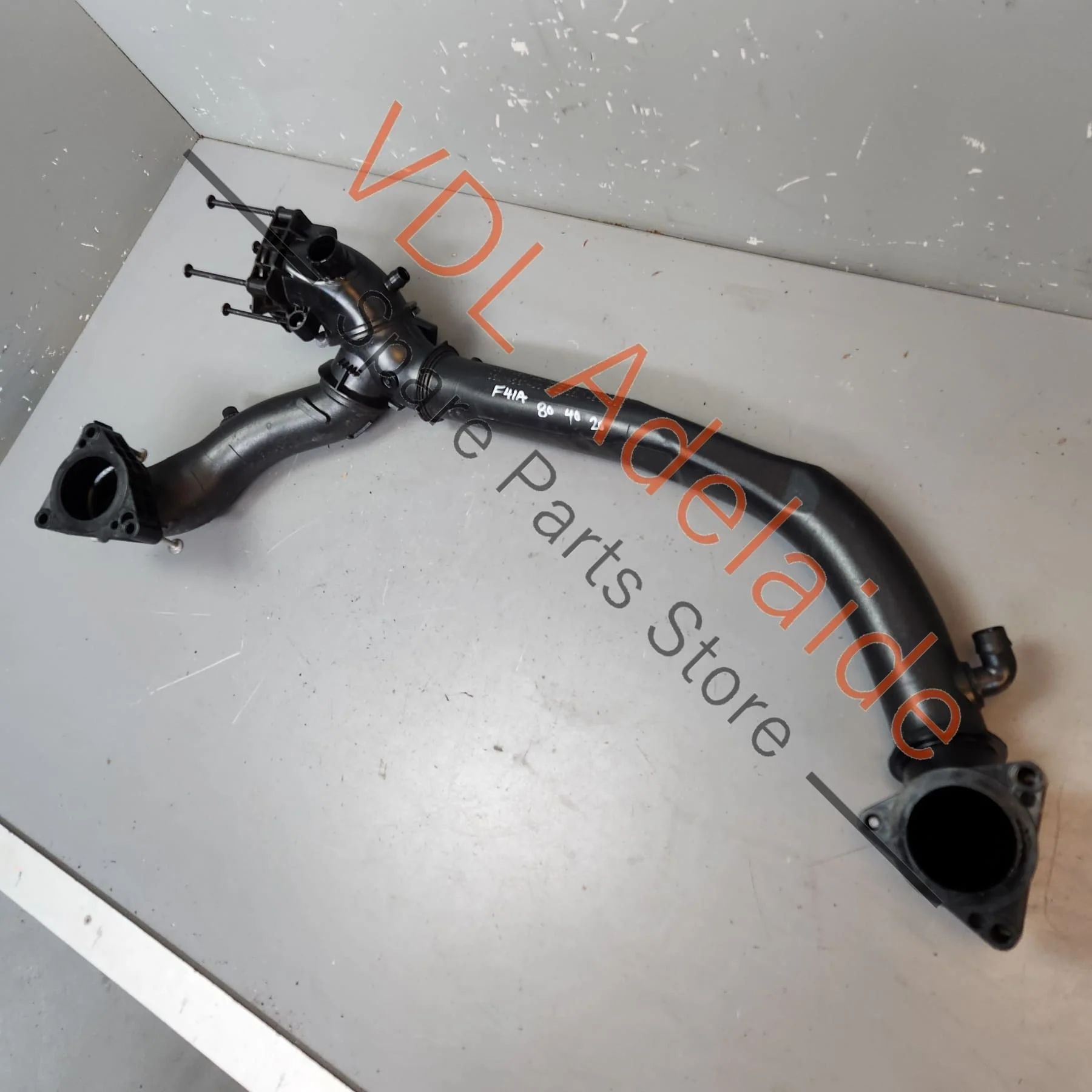 Audi S4 V6 3.0L Engine Charge Air Intake Pipe 06M145674DA Plastic - Image 6