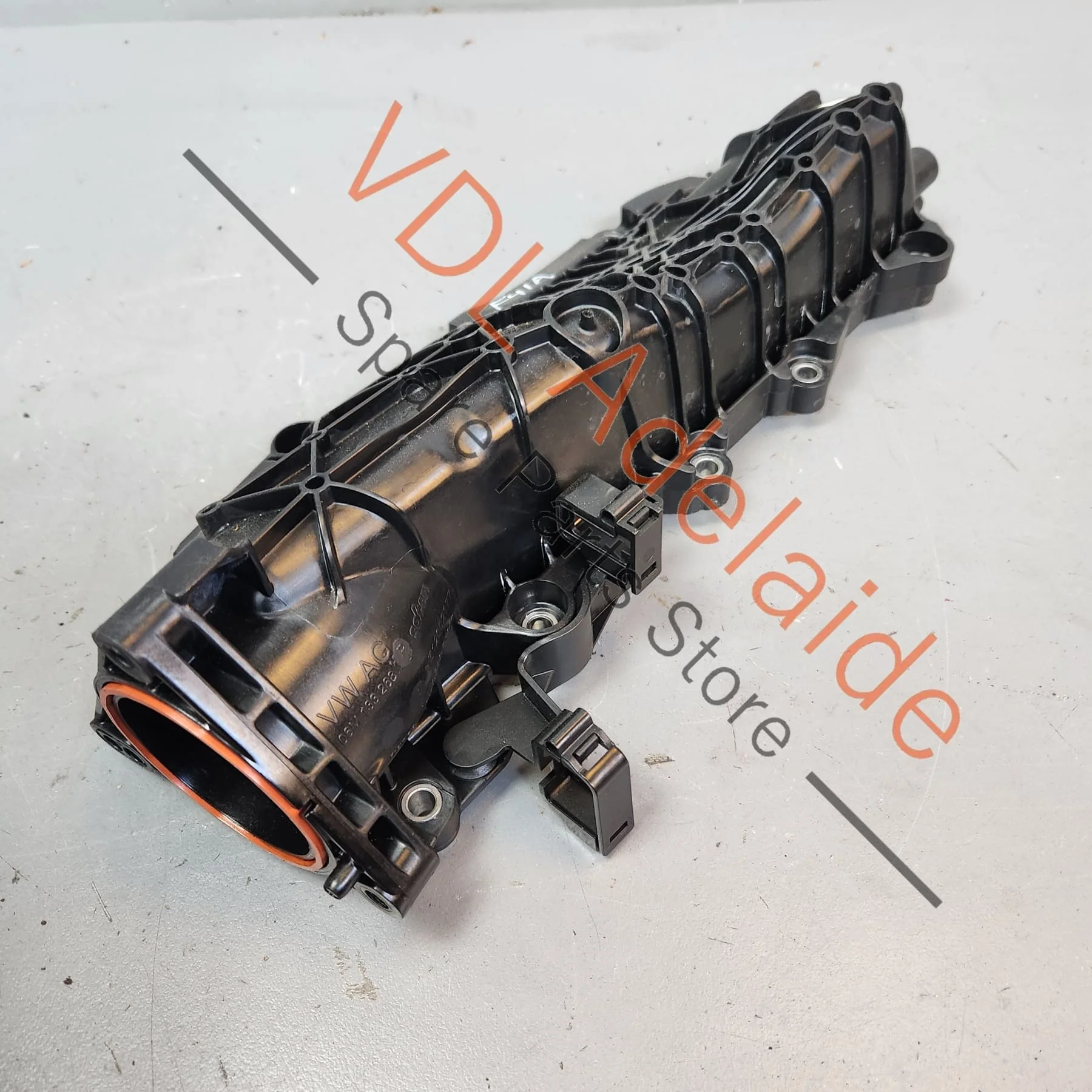 Audi S4 B9 V6 3.0L Engine Right Side Plastic Intake Manifold 06M133268P - Image 7