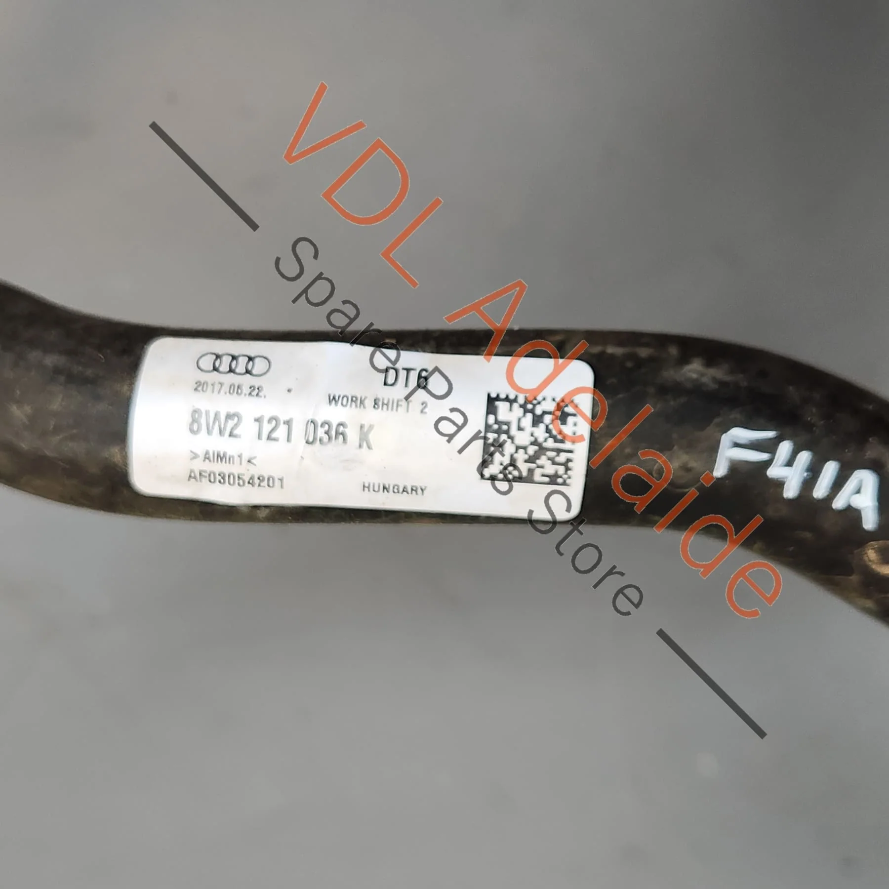 Audi S4 TFSI B9 3.0L Petrol V6 Water Coolant Hose Pipe 8W2121036K 8W2121051F - Image 7