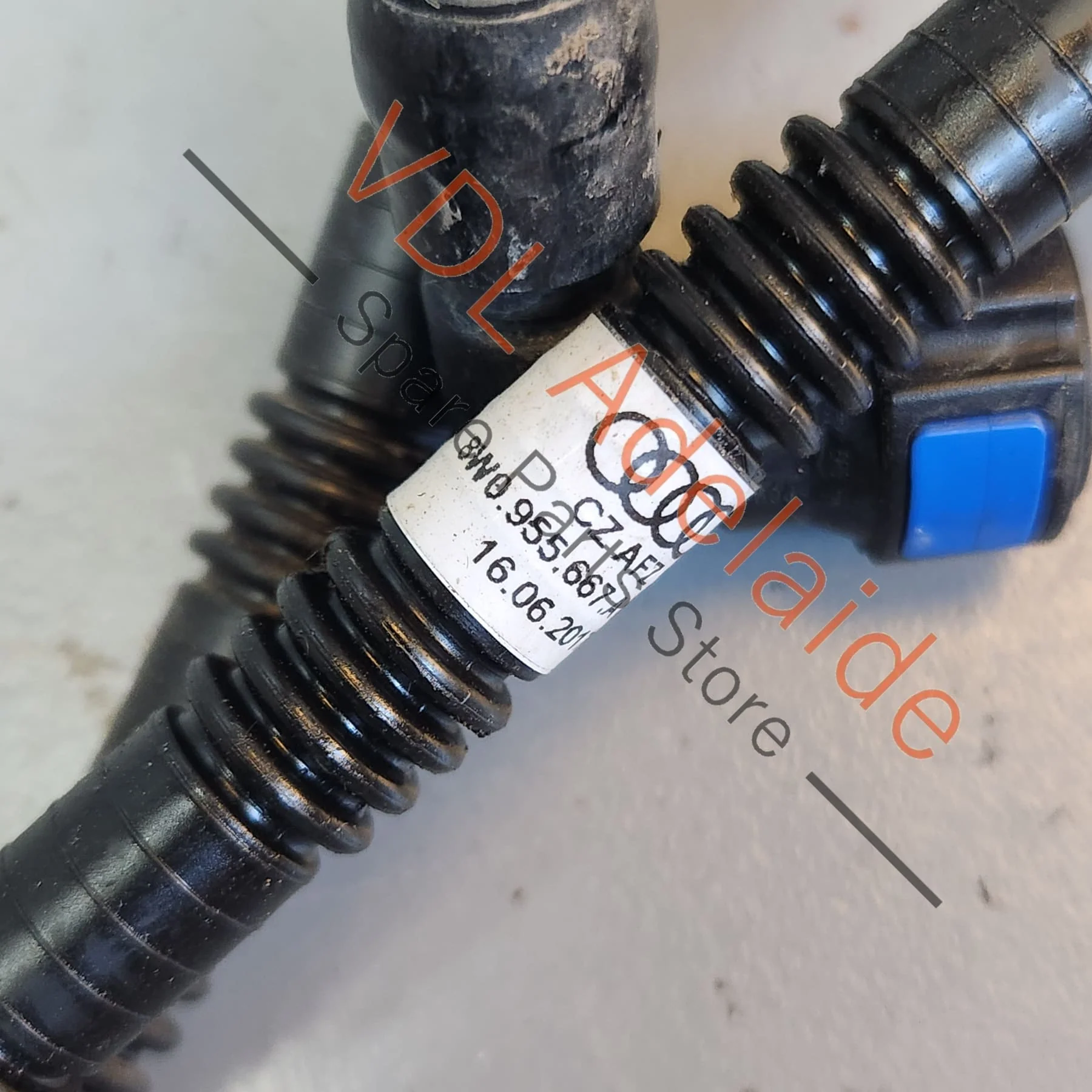 Audi S4 B9 Headlight Washer Pipe Hose 8W0955667A - Image 6