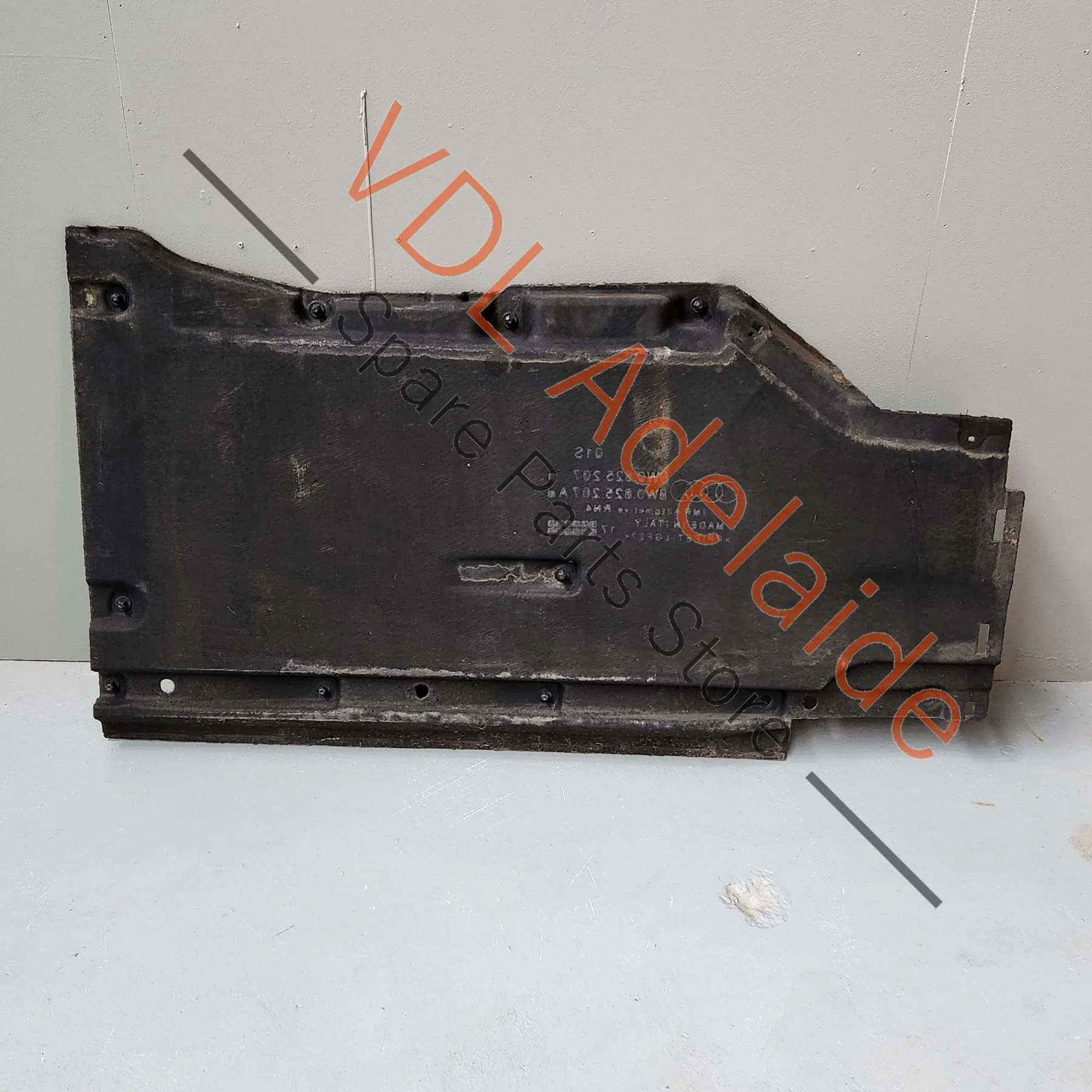 Audi A4 S4 B9 Left Side Underbody Trim Splash Shield 8W0825207A