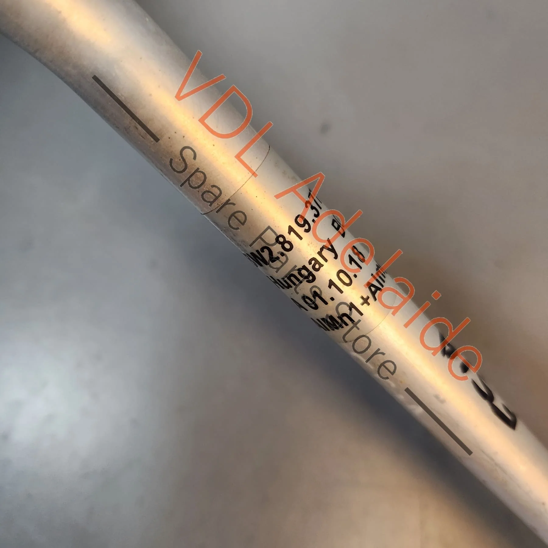 Audi RS5 F5 B9 Coolant Hose Pipe Line Aluminium 8W2819377C - Image 4