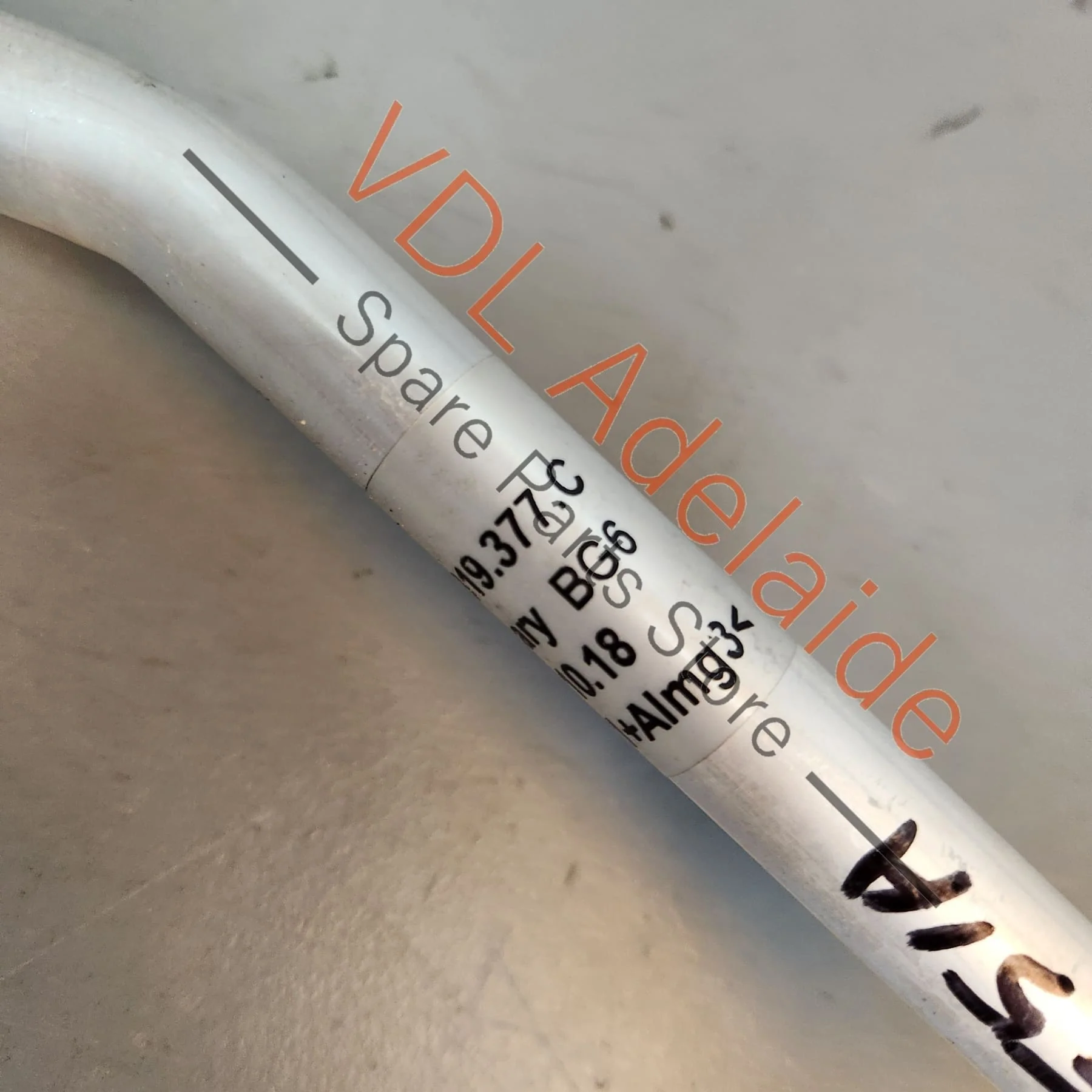 Audi RS5 F5 B9 Coolant Hose Pipe Line Aluminium 8W2819377C - Image 6
