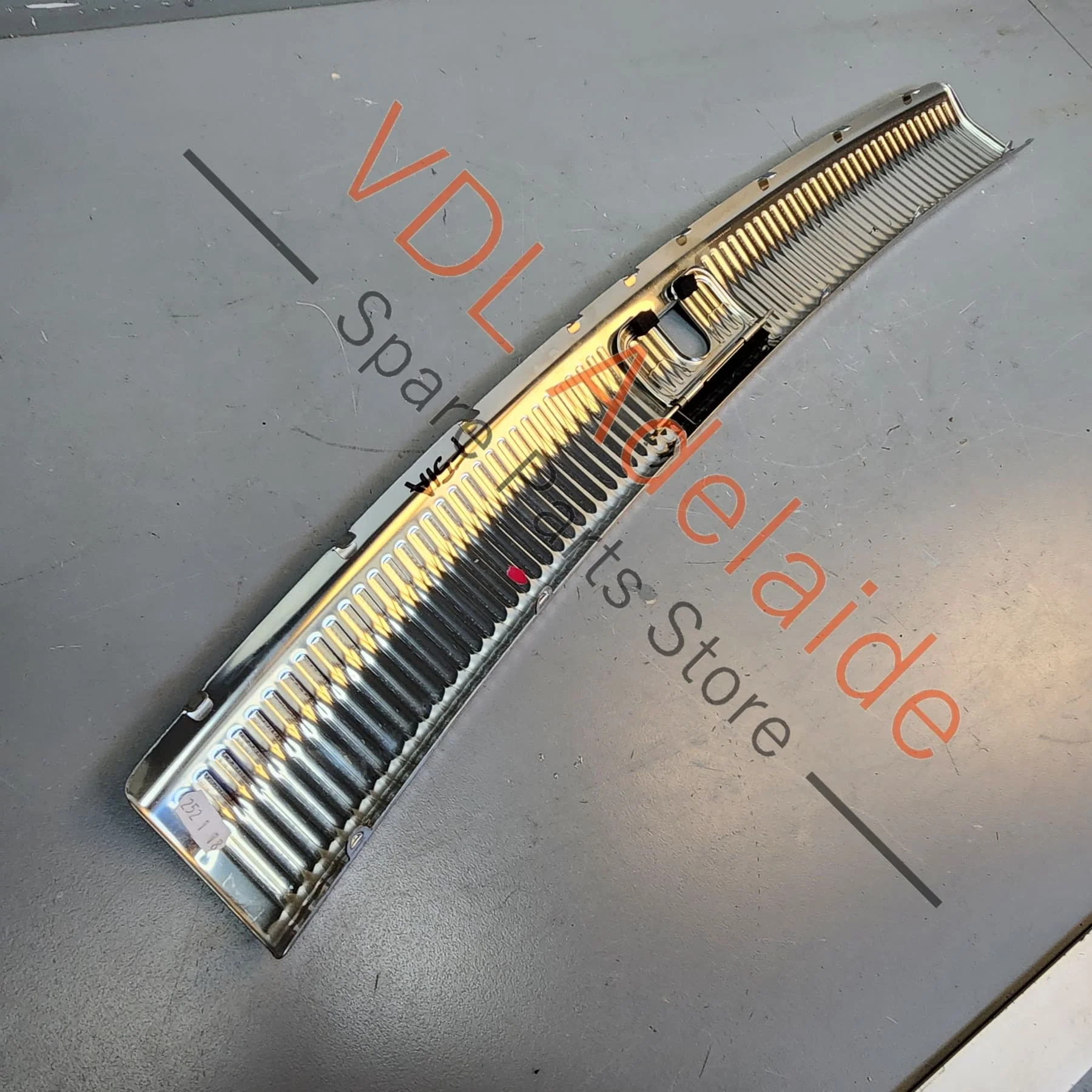 Audi A5 S5 RS5 F5 B9 Rear Cargo Loading Edge Strip Stainless Steel 8W8864483C 4PK - Image 5