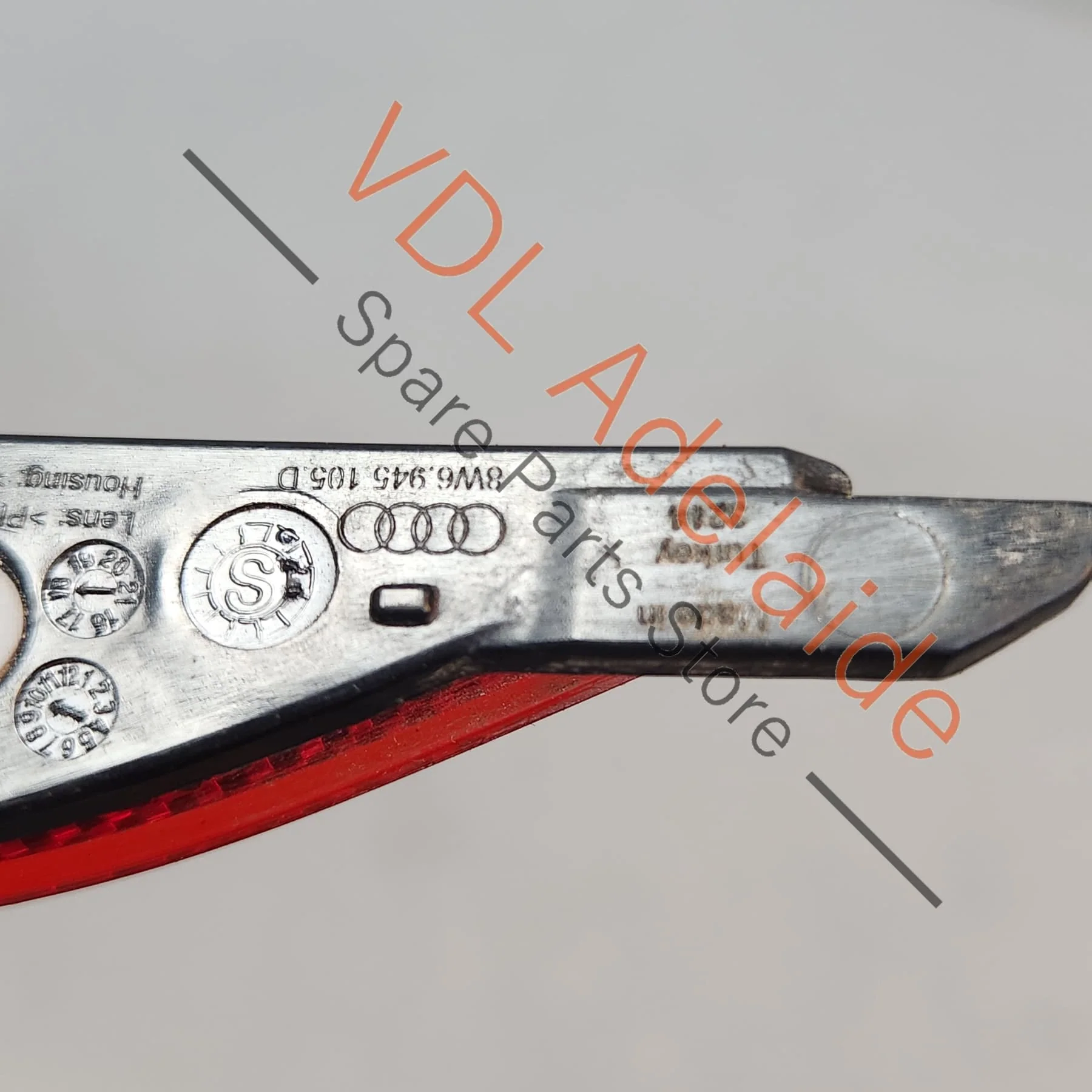Audi RS5 F5 B9 A5 S5 Rear Left Inner Reflector 8W6945105D - Image 2