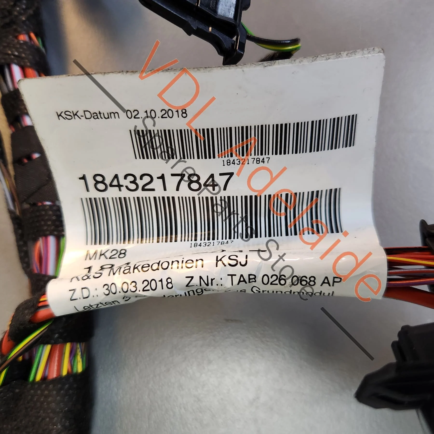 Audi RS5 F5 B9 Wiring set for Dashboard RHD 8W2971315 - Image 3
