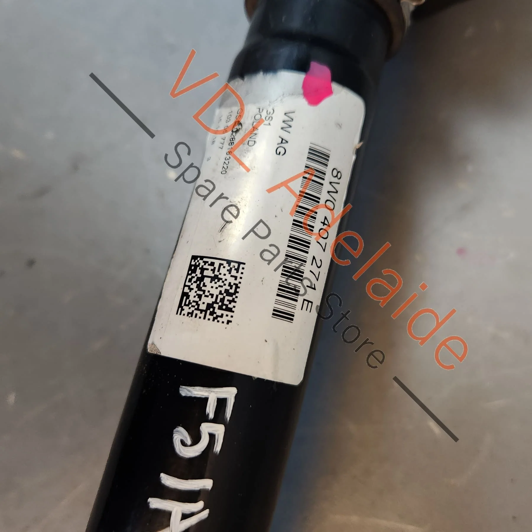 Audi RS5 F5 B9 RS4 A4 A5 Front Axle Driveshaft CV 8W0407271E - Image 3