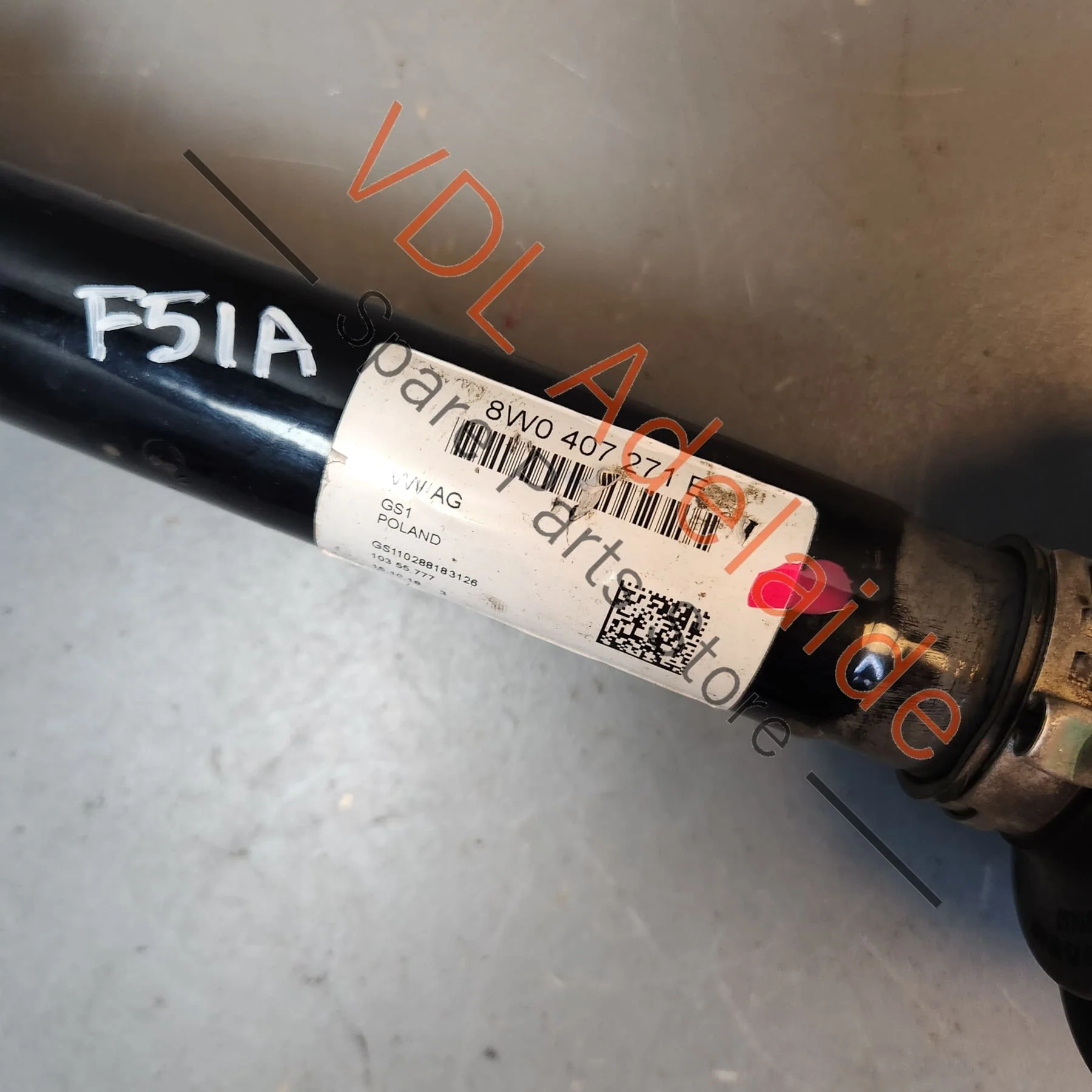 Audi RS5 F5 B9 RS4 A4 A5 Front Axle Driveshaft CV 8W0407271E - Image 6