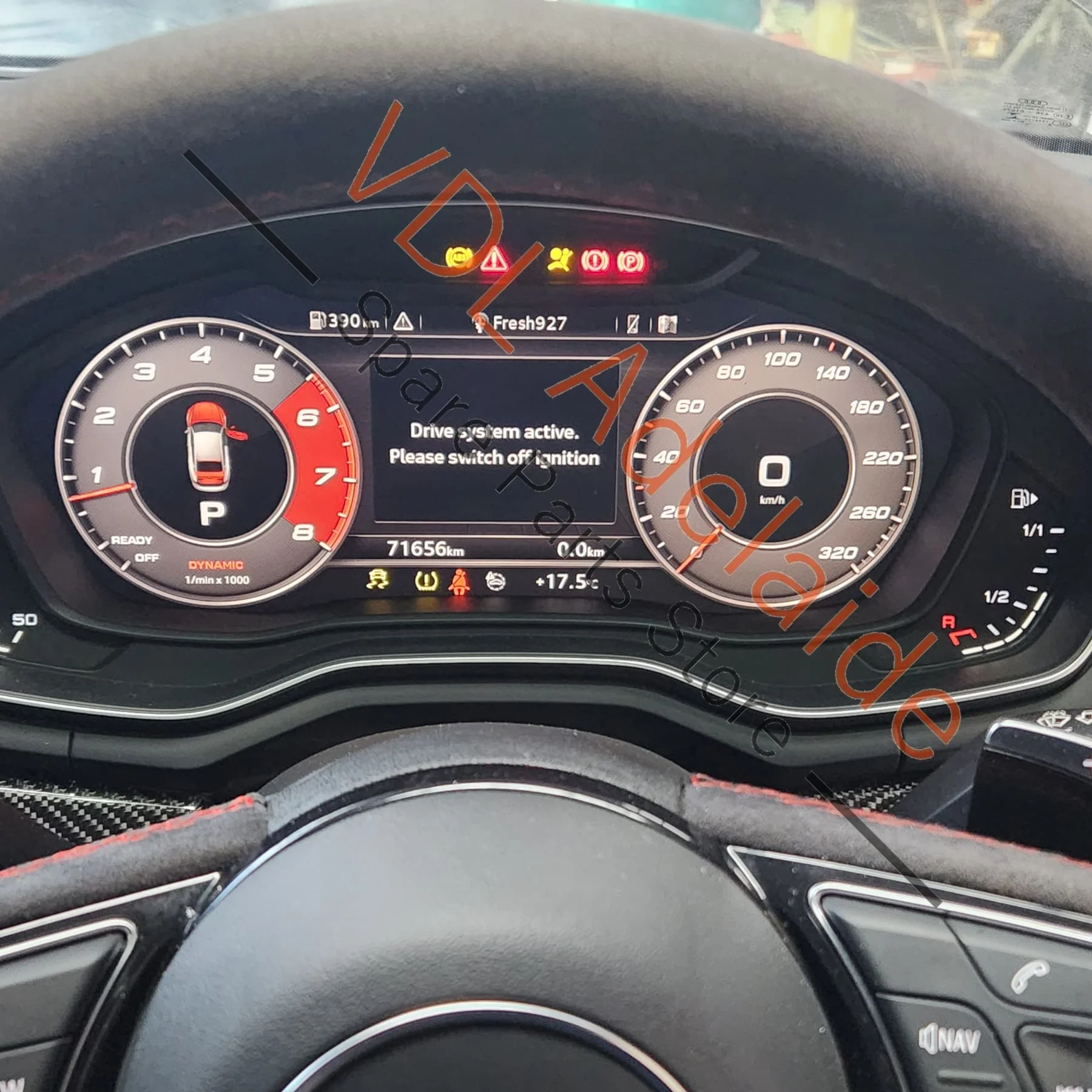 Audi RS5 F5 B9 Virtual Dashboard Instrument Gauge Cluster 8W5920790E - Image 4