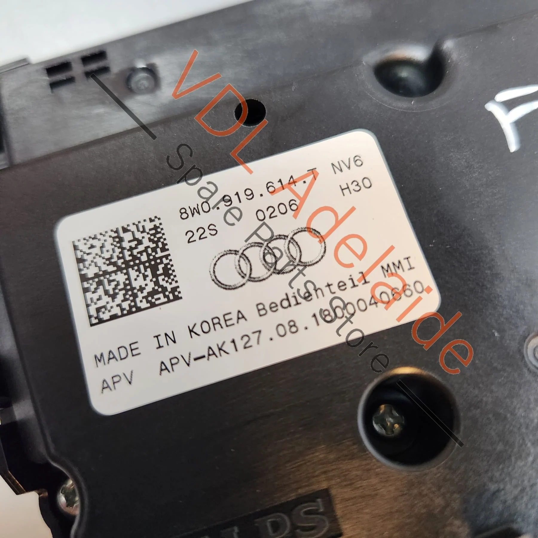 Audi RS5 F5 B9 F5 Multimedia MMI Centre Console Switch 8W0919614T - Image 2