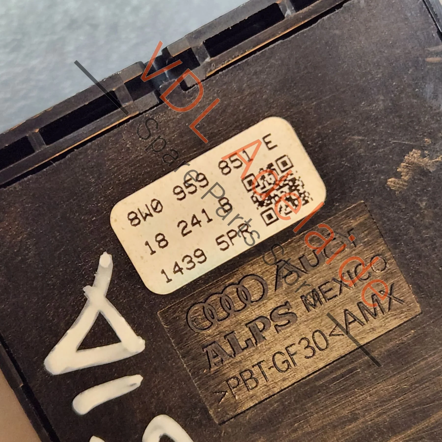 Audi RS5 F5 B9 Drivers Window Switch 8W0959851E 5PR - Image 2