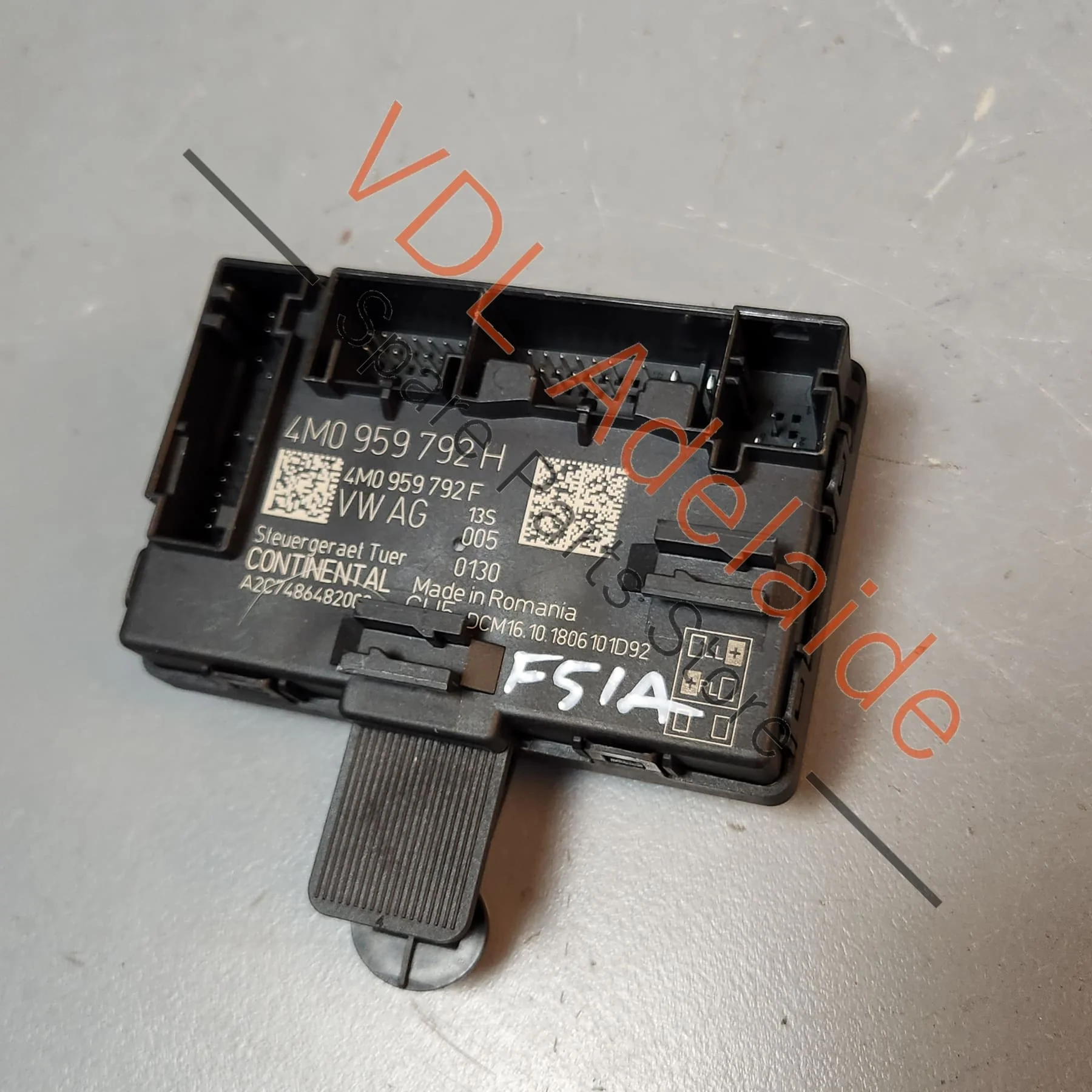 Audi RS5 F5 B9 Front Passenger Side Door Control Module 4M0959792H