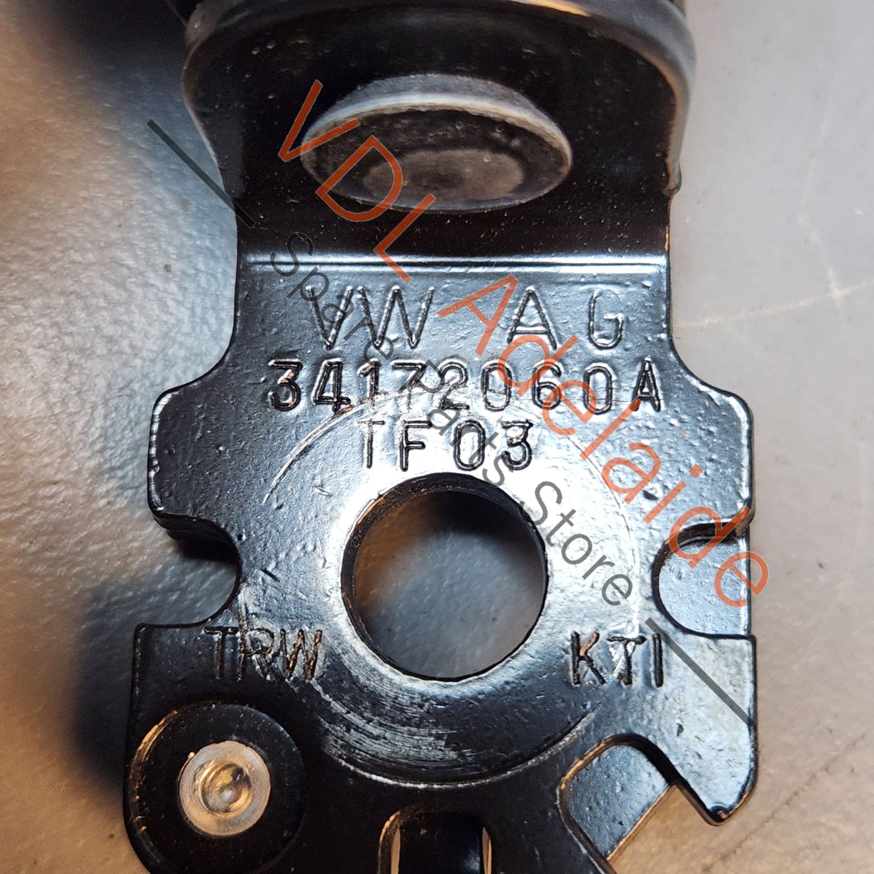 Audi RS5 F5 B9 Rear Double Seat Belt Catch Latch Buckle 8W0857739D - Image 3