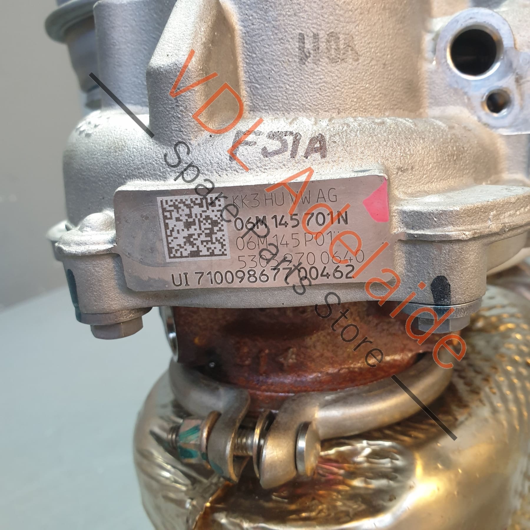 Audi RS4 RS5 2.9TFSI Bi Turbo Turbocharger LHS 06M145701N / 06M145703D - Image 2