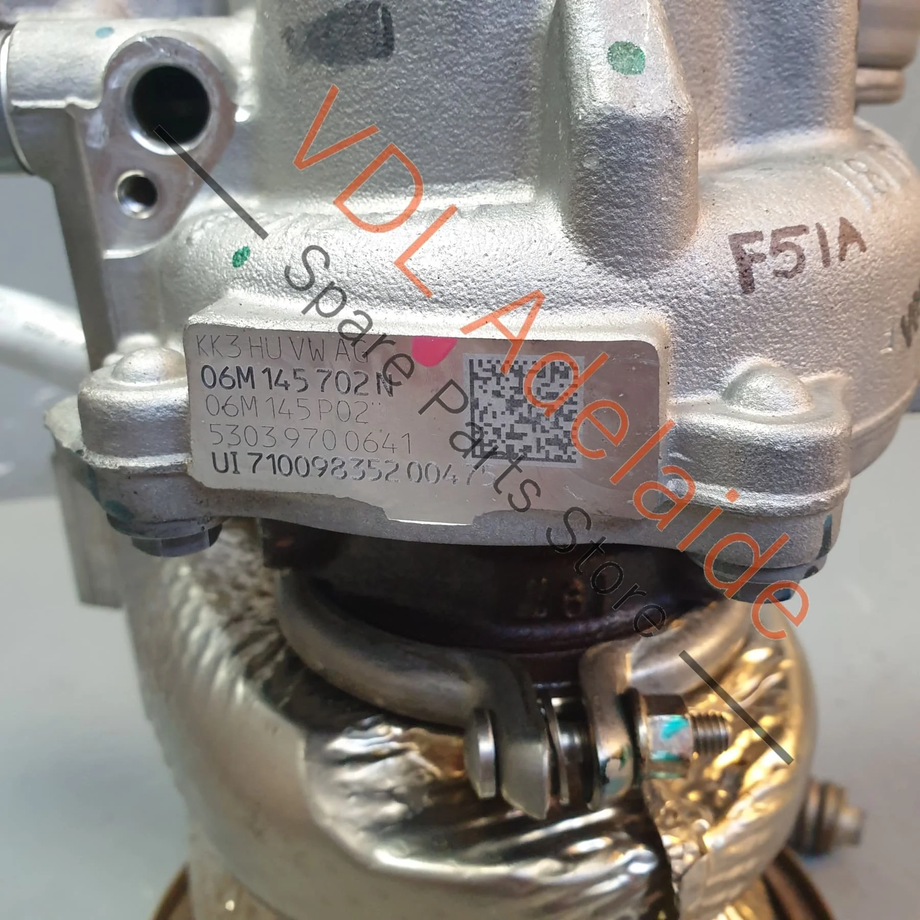 Audi RS4 RS5 2.9TFSI Bi Turbo Turbocharger RHS 06M145702N / 06M145704D - Image 2