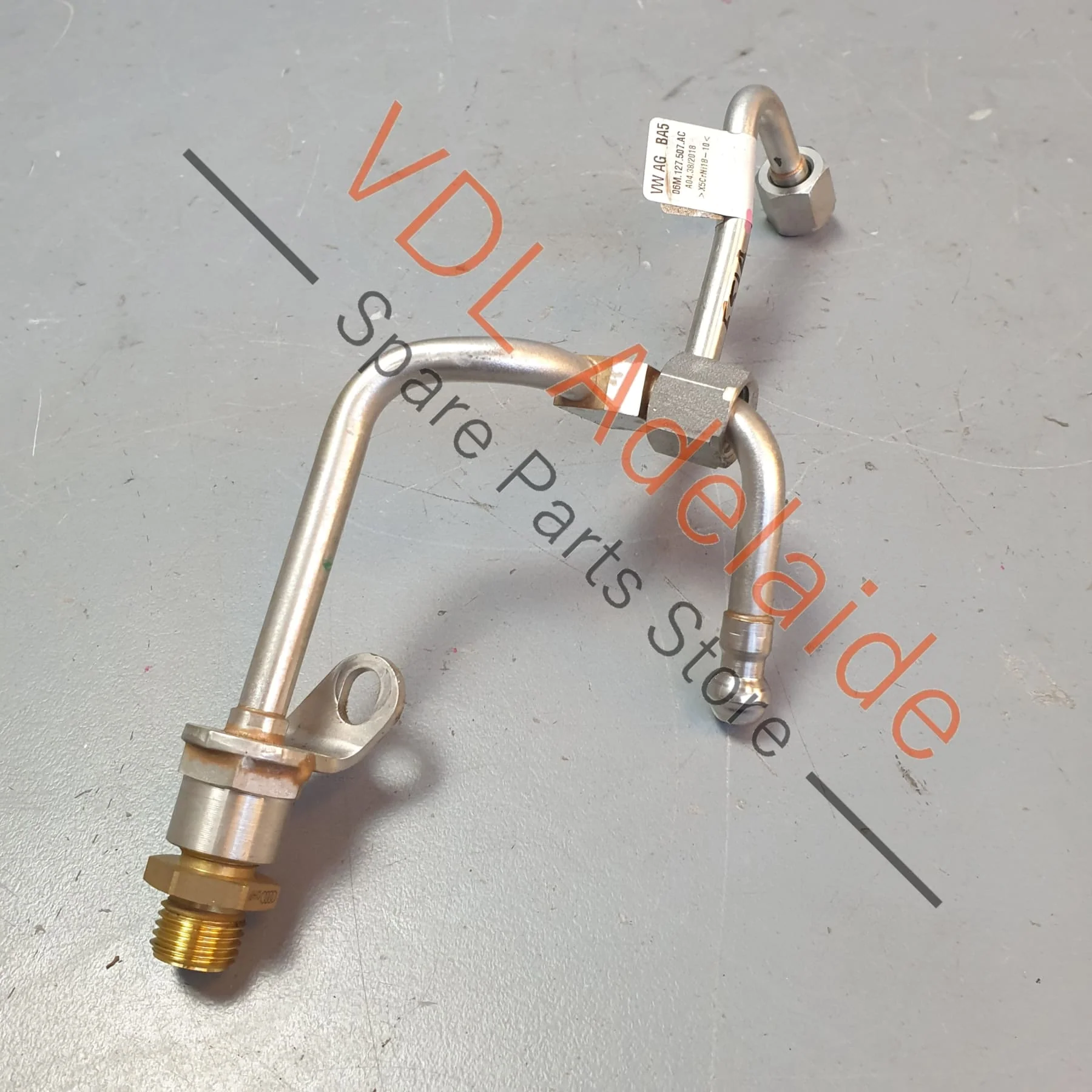 Audi RS4 RS5 High Pressure Fuel Supply Line Pipe & Union 06M127507AC 06J127065C - Image 5