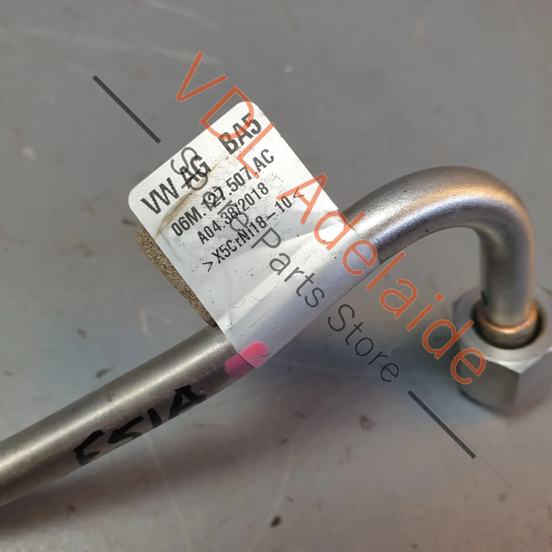 Audi RS4 RS5 High Pressure Fuel Supply Line Pipe & Union 06M127507AC 06J127065C - Image 6