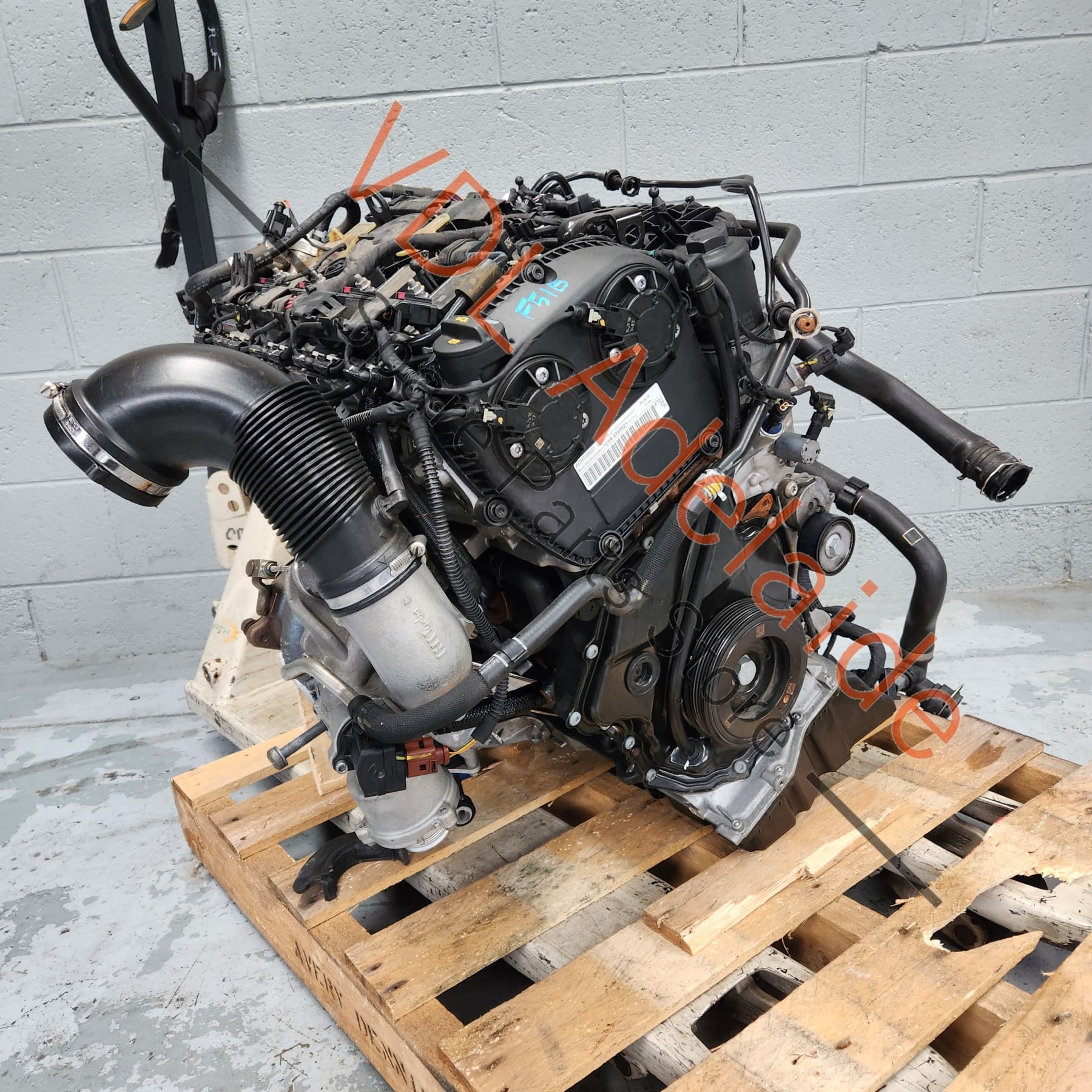 Audi A4 B9 B9 A5 F5 F5 2.0 TFSI Turbo Motor Whole Engine CYRB 185kW Complete - Image 3