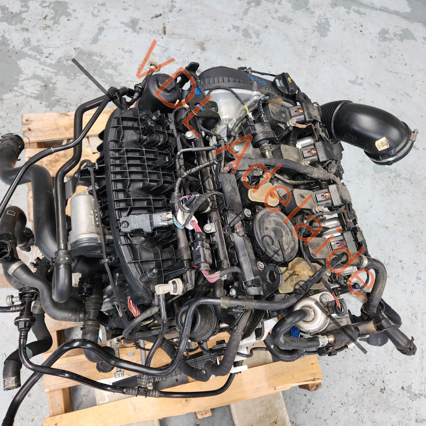 Audi A4 B9 B9 A5 F5 F5 2.0 TFSI Turbo Motor Whole Engine CYRB 185kW Complete - Image 5