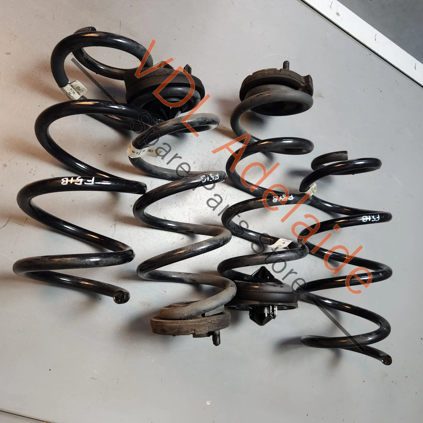 Audi A4 B9 A5 F5 Coupe Set of Coil Springs Front & Back for Quattro - Image 6