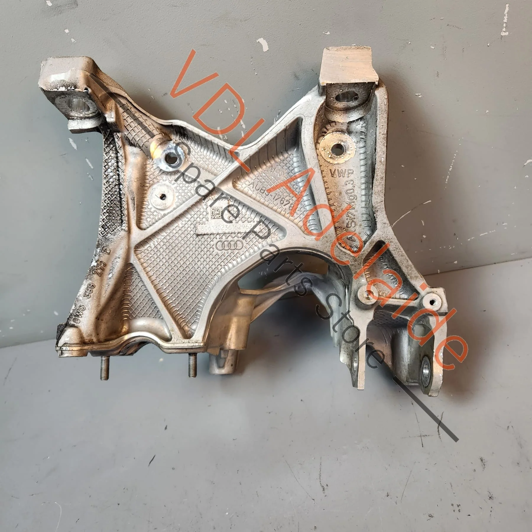 Audi A4 B9 A5 F5 Aluminium Front K-Frame Suspension Bracket Left 8W0399295E - Image 8