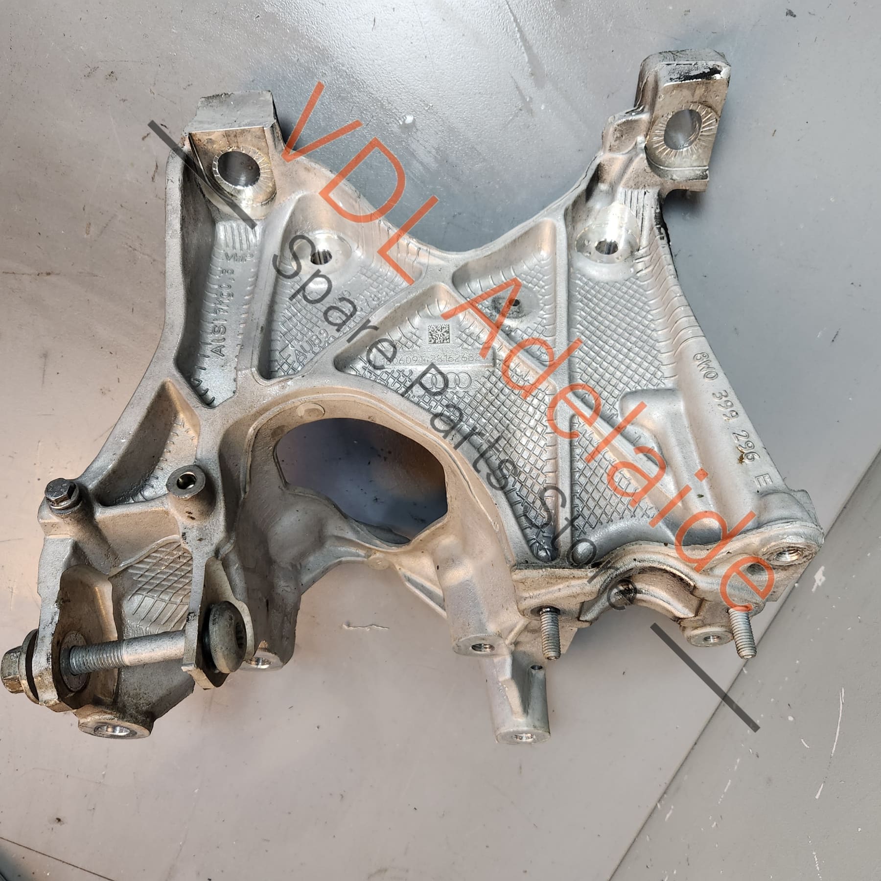 Audi A4 B9 A5 F5 Aluminium Front K-Frame Suspension Bracket Right 8W0399296E - Image 6
