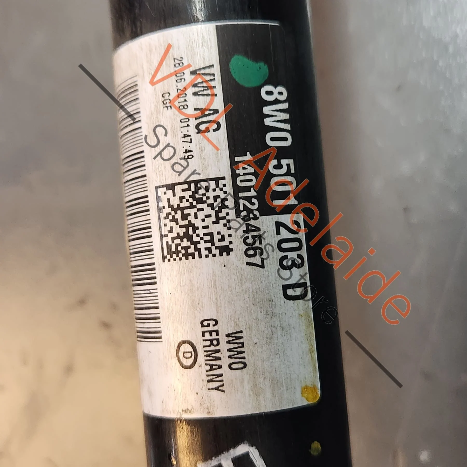 Audi A4 B9 A5 F5 Rear Driveshaft Axle CV Suits Left / Right 8W0501203D - Image 2