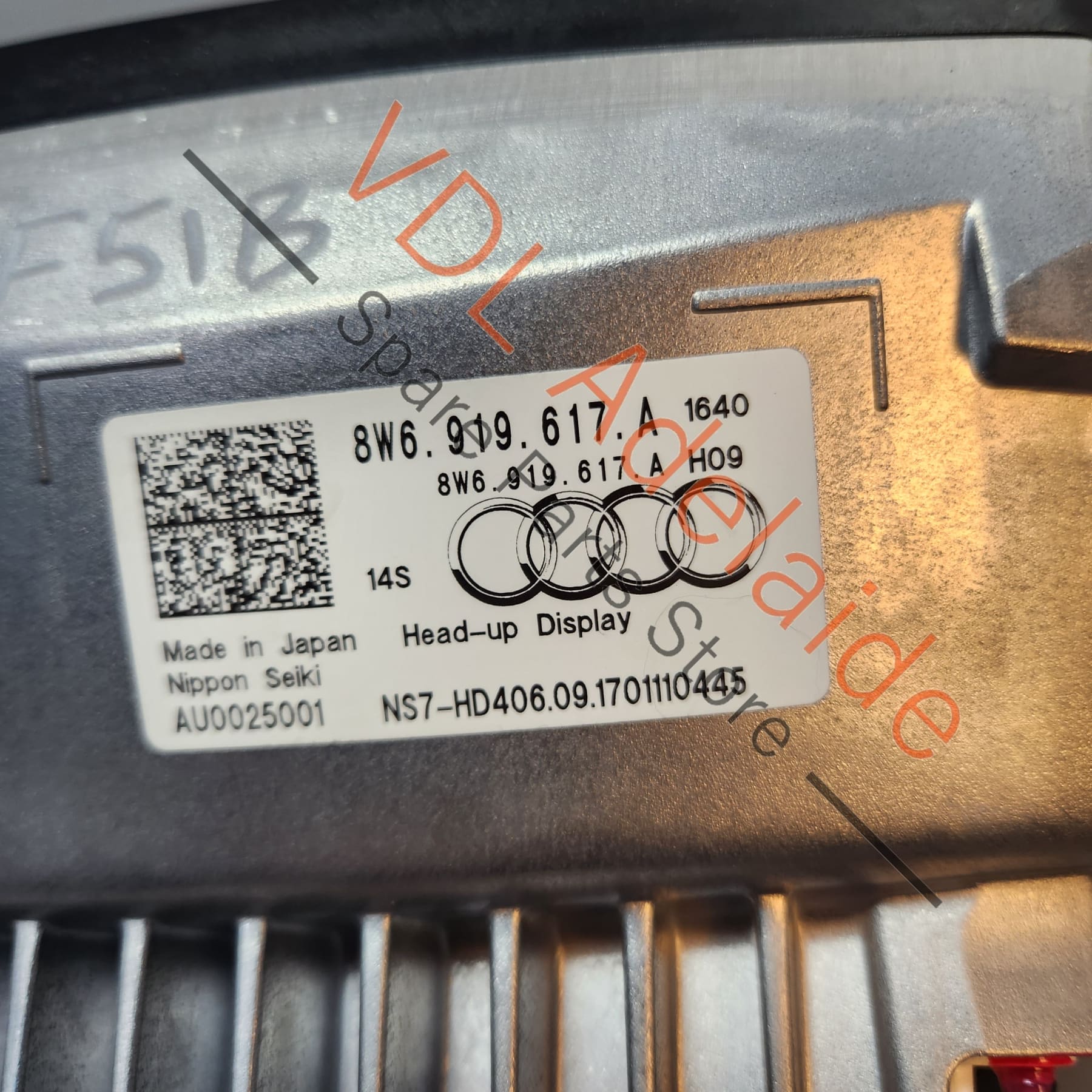Audi A5 F5 S5 Windscreen Heads Up Display Unit for RHD 8W6919617A - Image 5