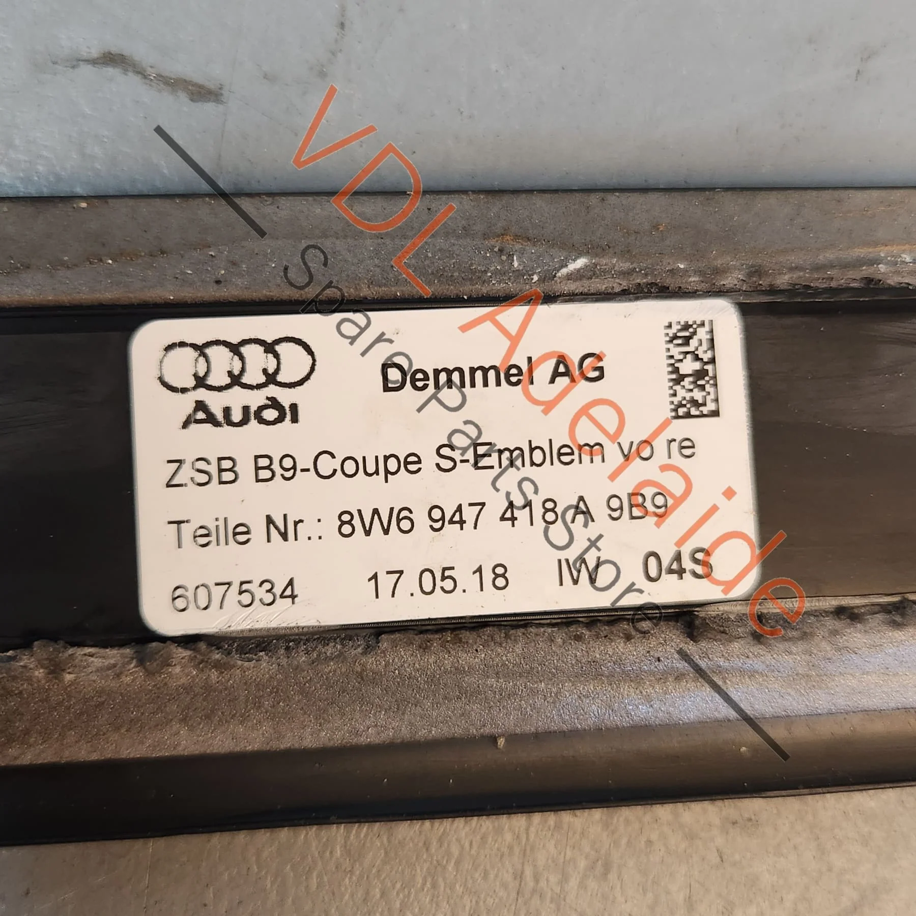 Pair of Audi A5 F5 S-Line Illuminated Door Sill Trim Strips Scuff Plates for Coupe - Image 6