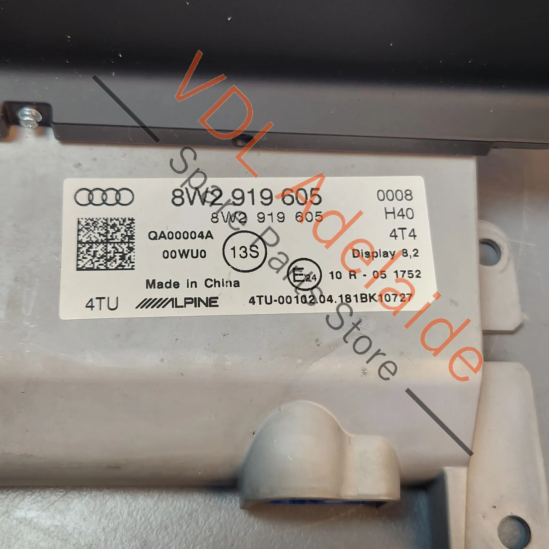 Audi A4 B9 A5 F5 HIGH Alpine 8.25in MMI Interface Display 8W2919605 - Image 3
