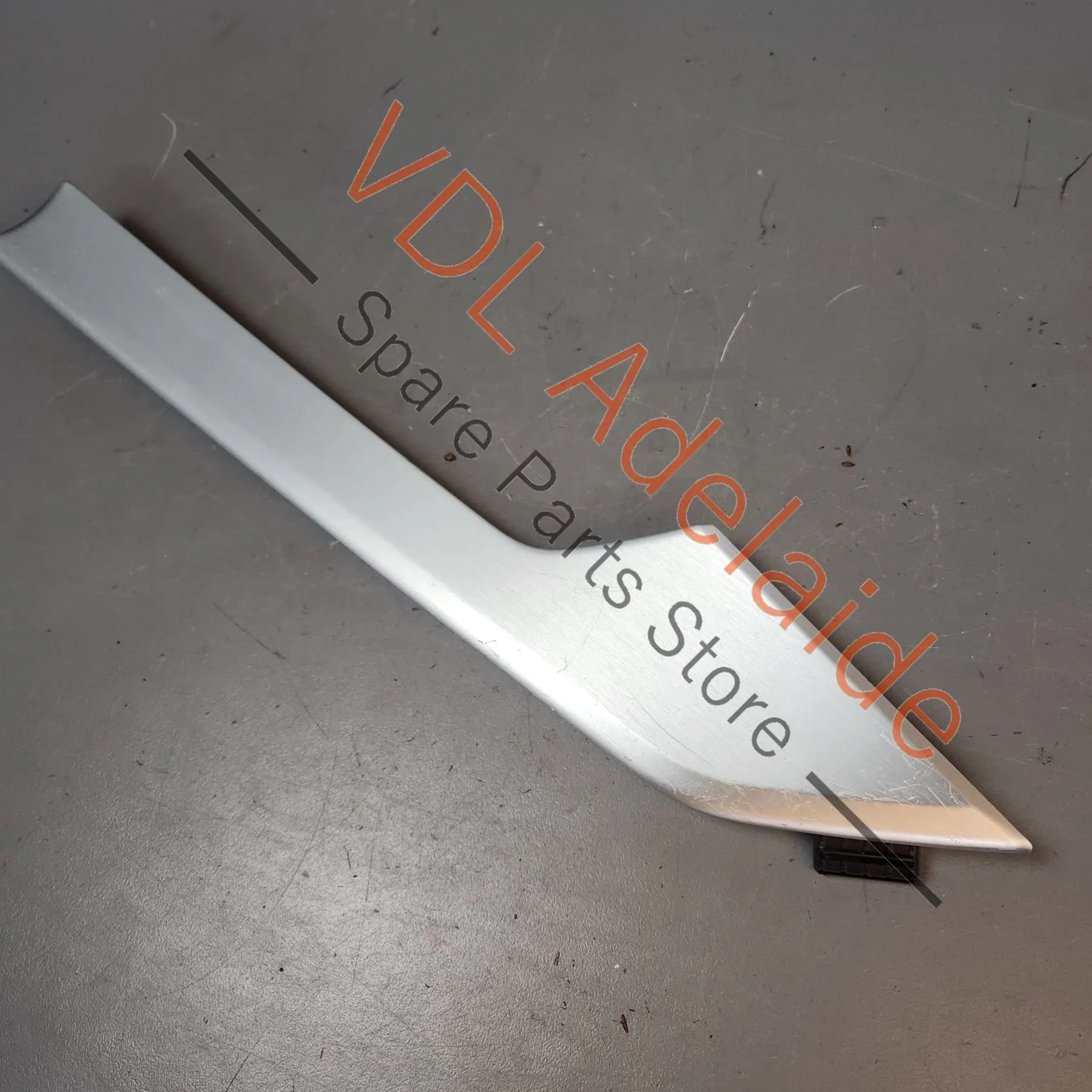 Audi A5 F5 Right Front Door Trim Insert Aluminium Brushed Silver 8W6867410Q 1NK