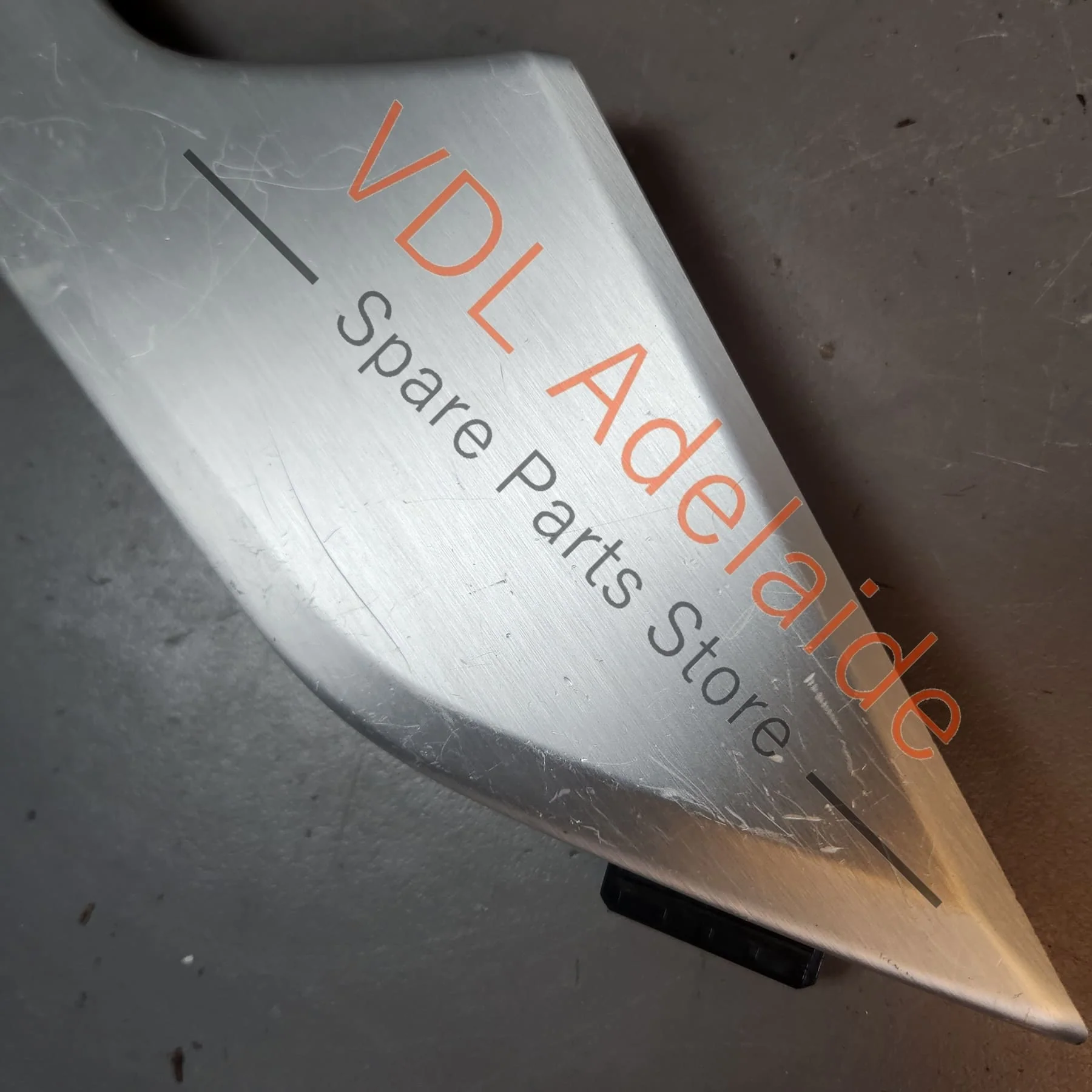 Audi A5 F5 Right Front Door Trim Insert Aluminium Brushed Silver 8W6867410Q 1NK - Image 9