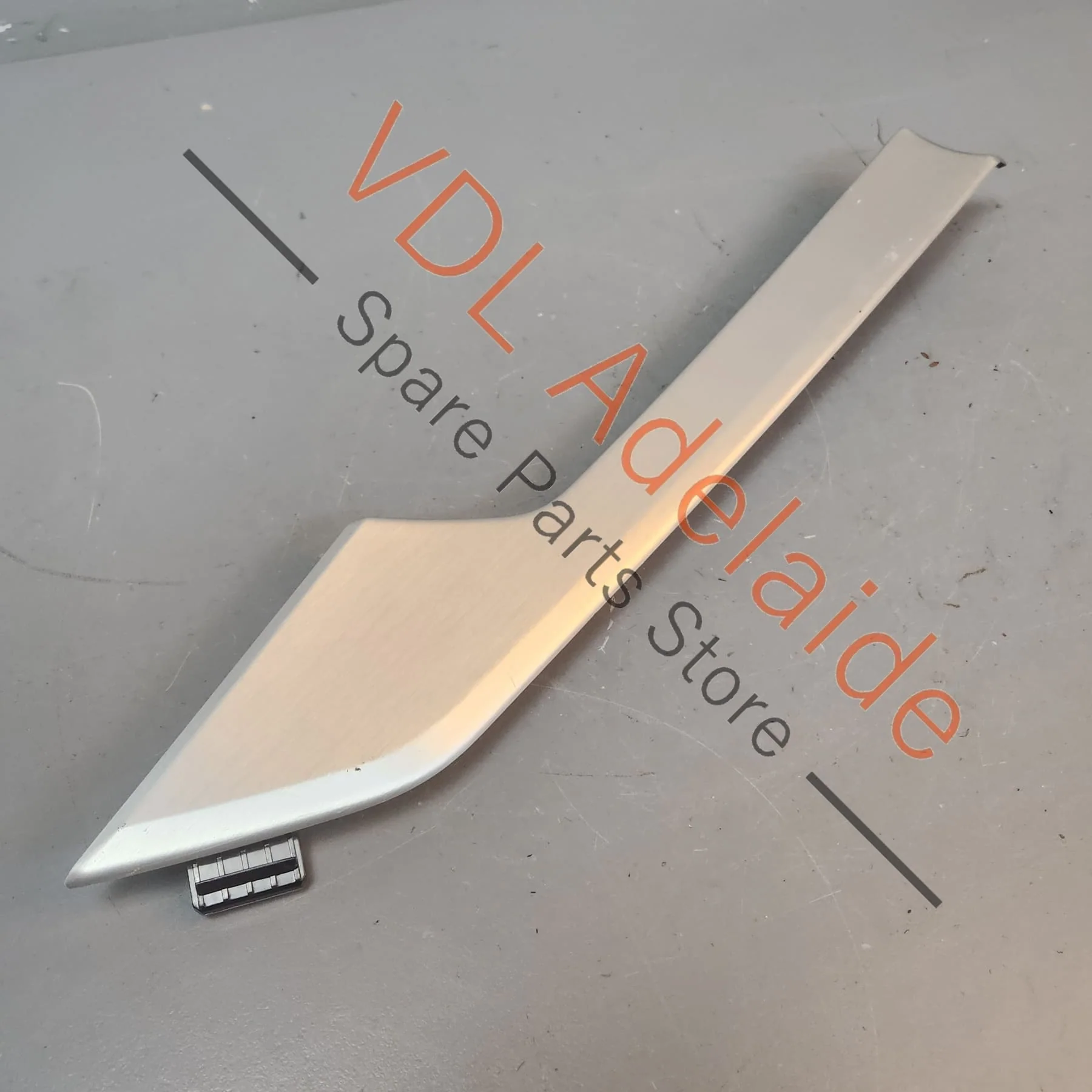 Audi A5 F5 Left Front Door Trim Insert Aluminium Brushed Silver 8W6867409Q 1NK
