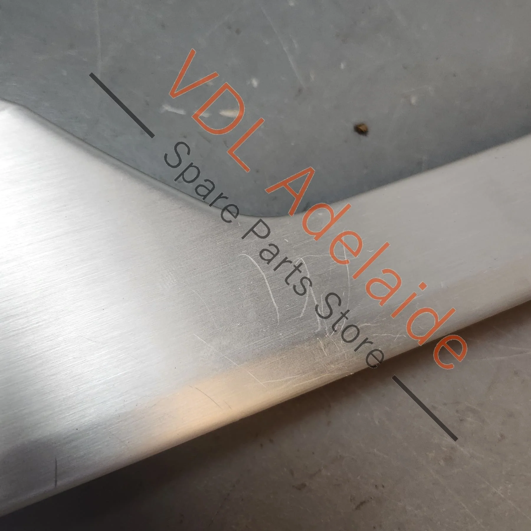 Audi A5 F5 Left Front Door Trim Insert Aluminium Brushed Silver 8W6867409Q 1NK - Image 8