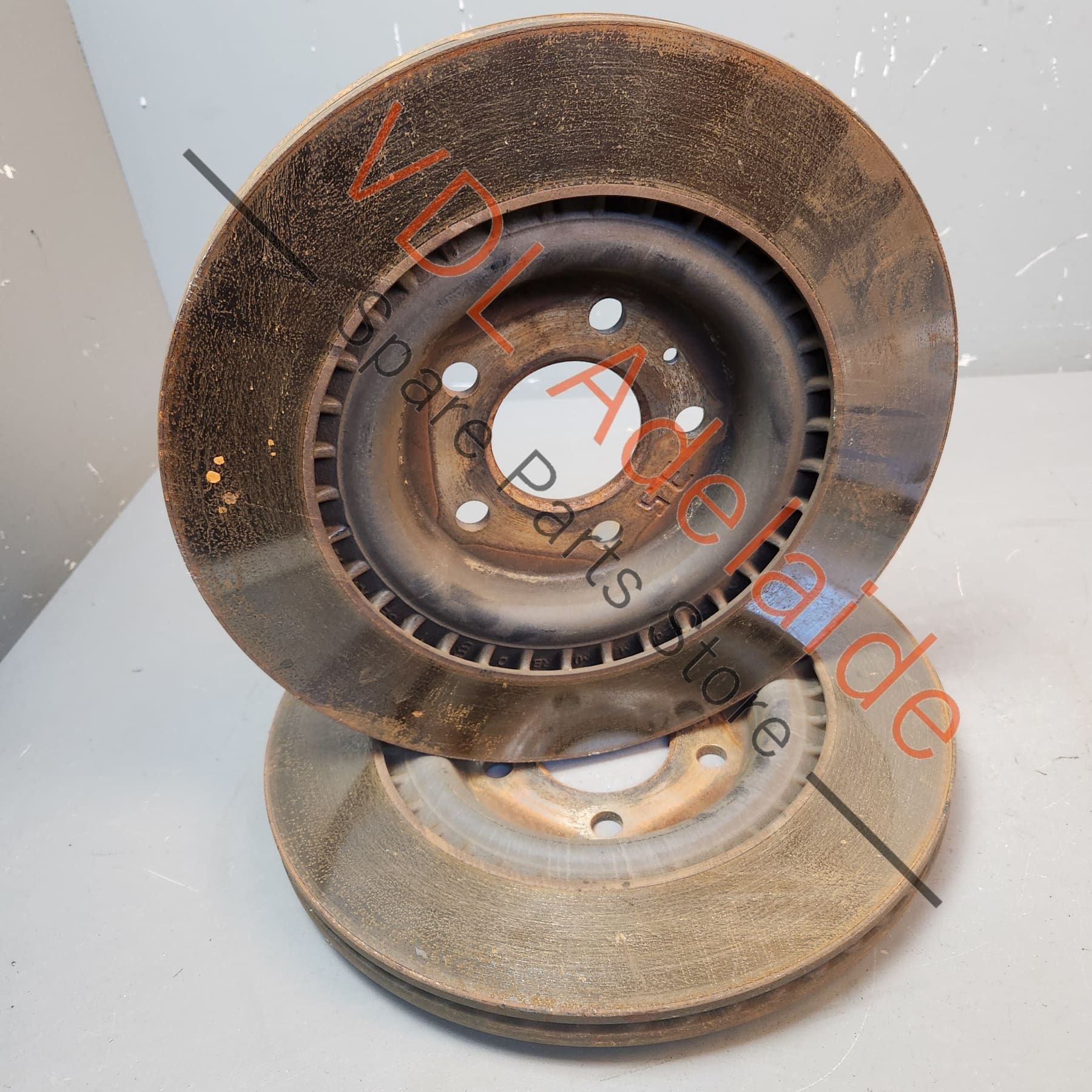 Audi A5 F5 Rear Vented Brake Disc Rotor Rotors 330m x 22mm - Image 2