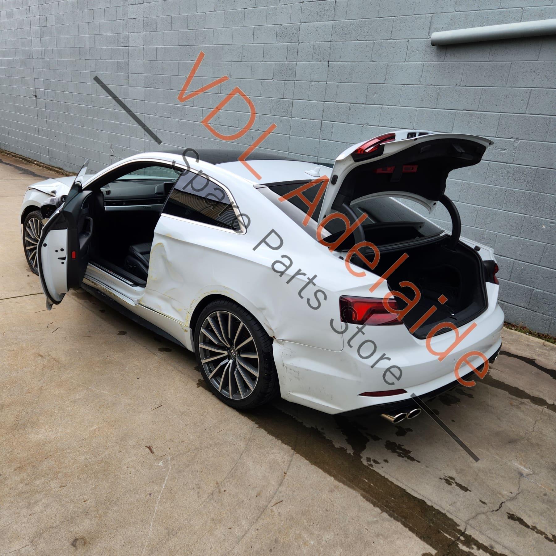Audi A5 S-Line Right Side Sideskirt Exterior Side Member Trim Moulding - Image 3