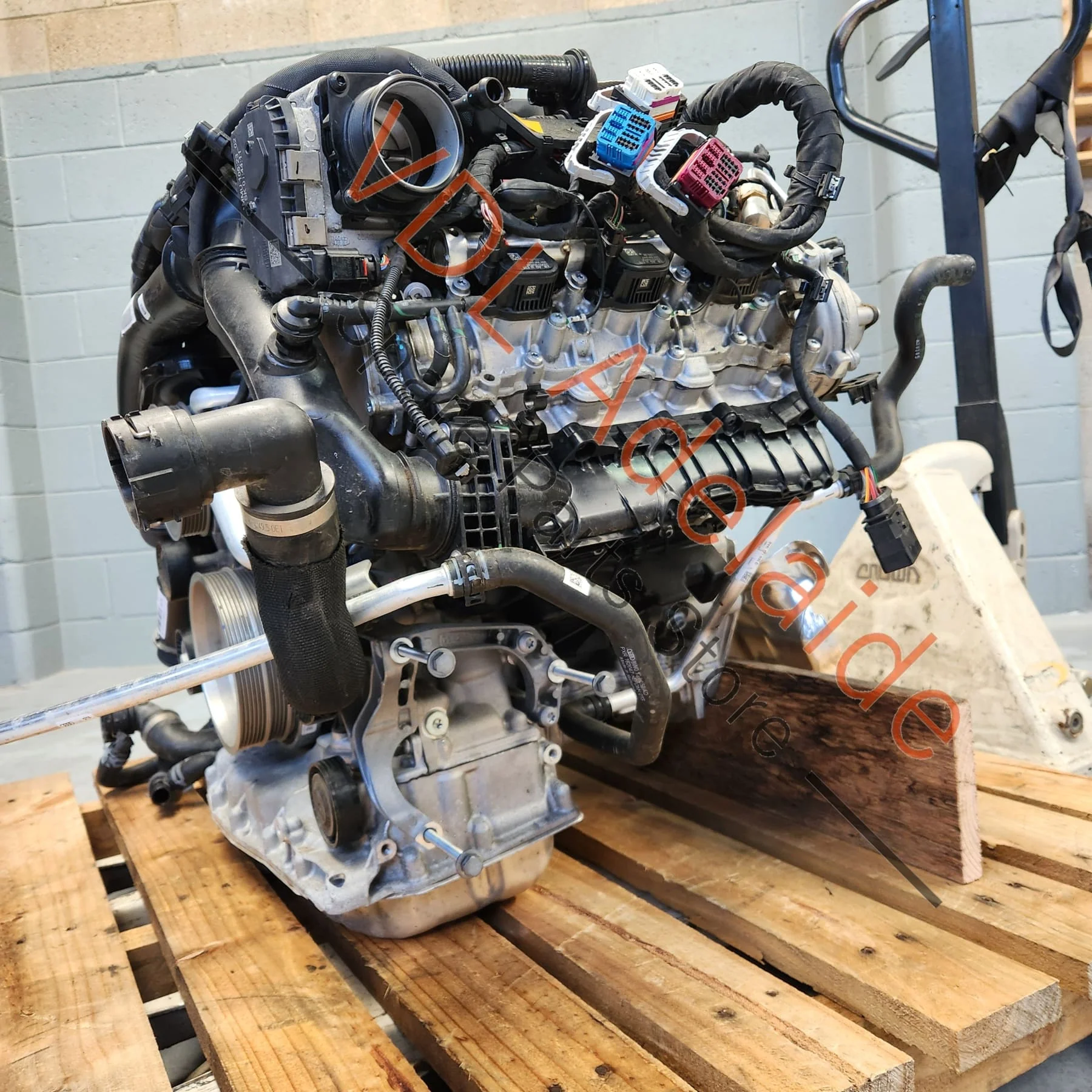 Audi S4 S5 SQ5 3.0 V6 Engine CWG CWGD 260kw only 4396km 12mth warranty - Image 9