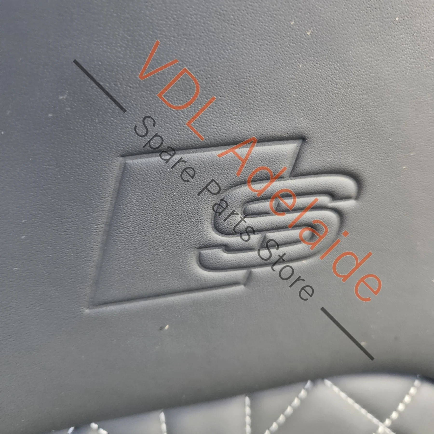 Audi S5 B9 B9.5 Pair of Front Seats Diamond Stitch Leather GRADE 2 - Image 2