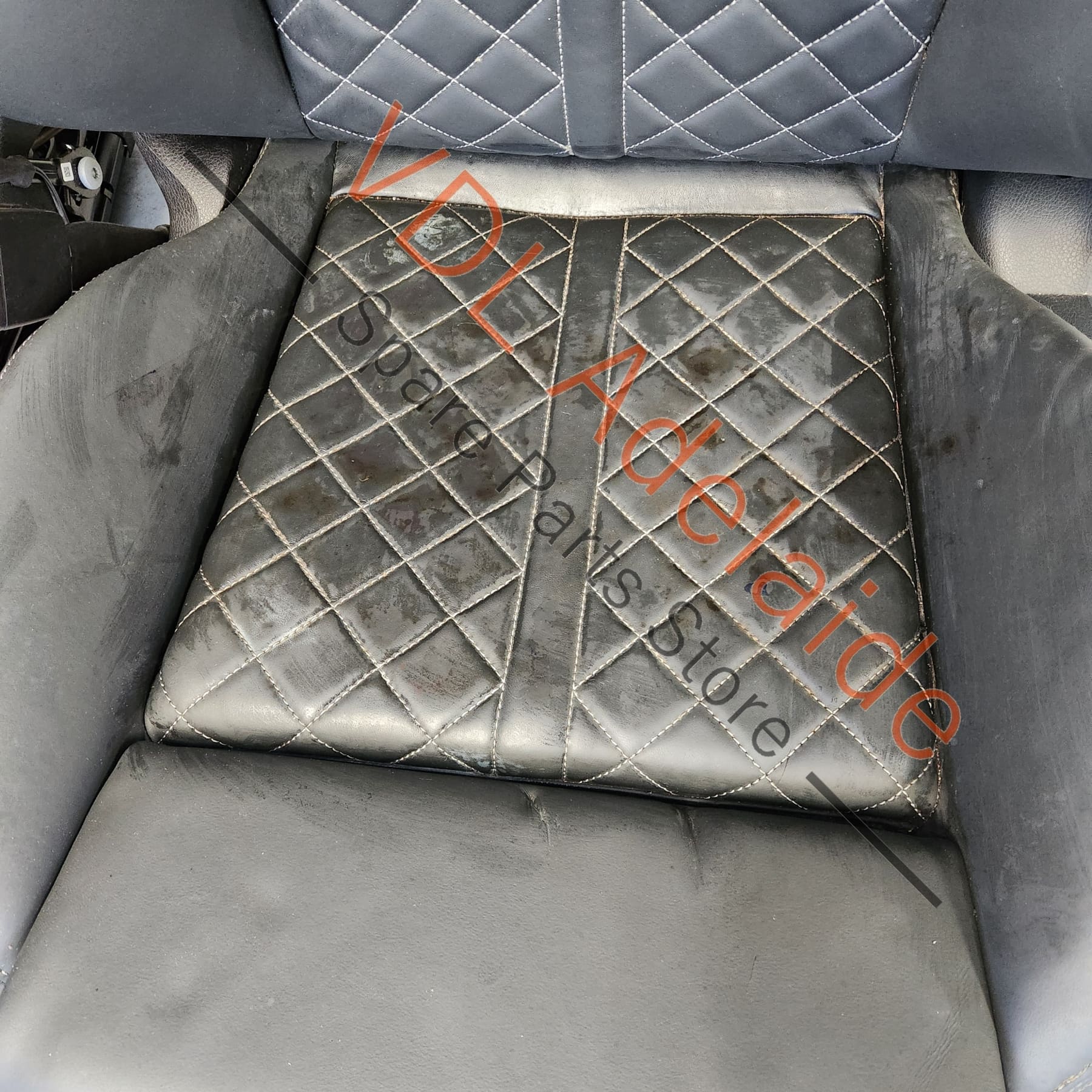 Audi S5 B9 B9.5 Pair of Front Seats Diamond Stitch Leather GRADE 2 - Image 7