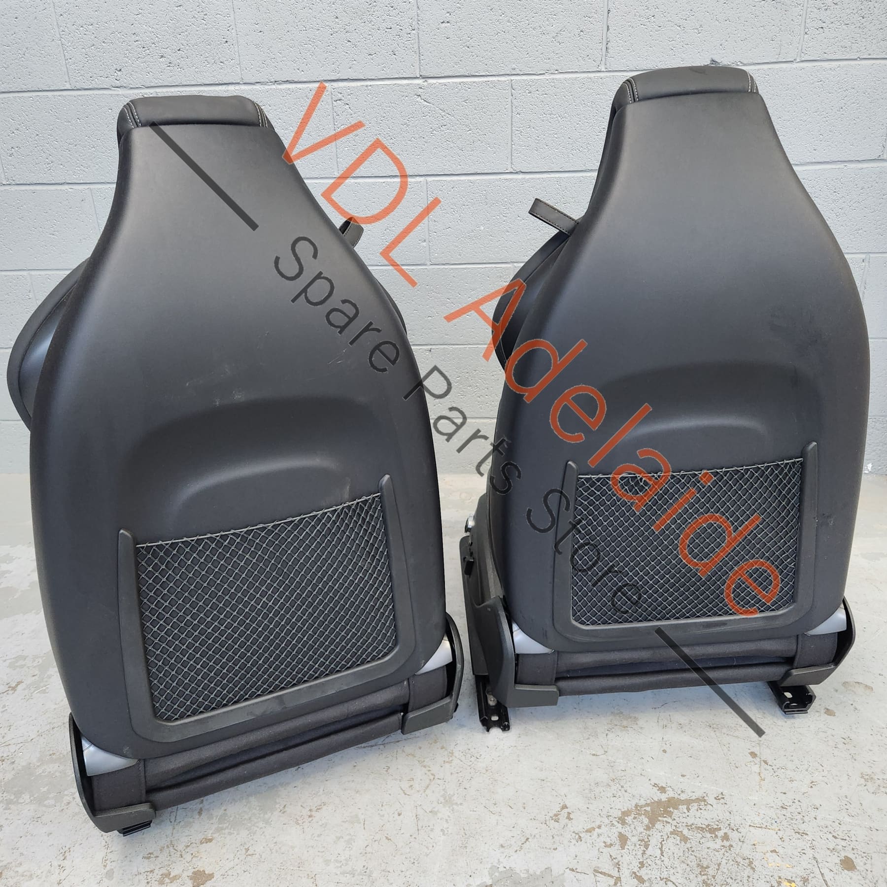 Audi S5 B9 B9.5 Pair of Front Seats Diamond Stitch Leather GRADE 2 - Image 9