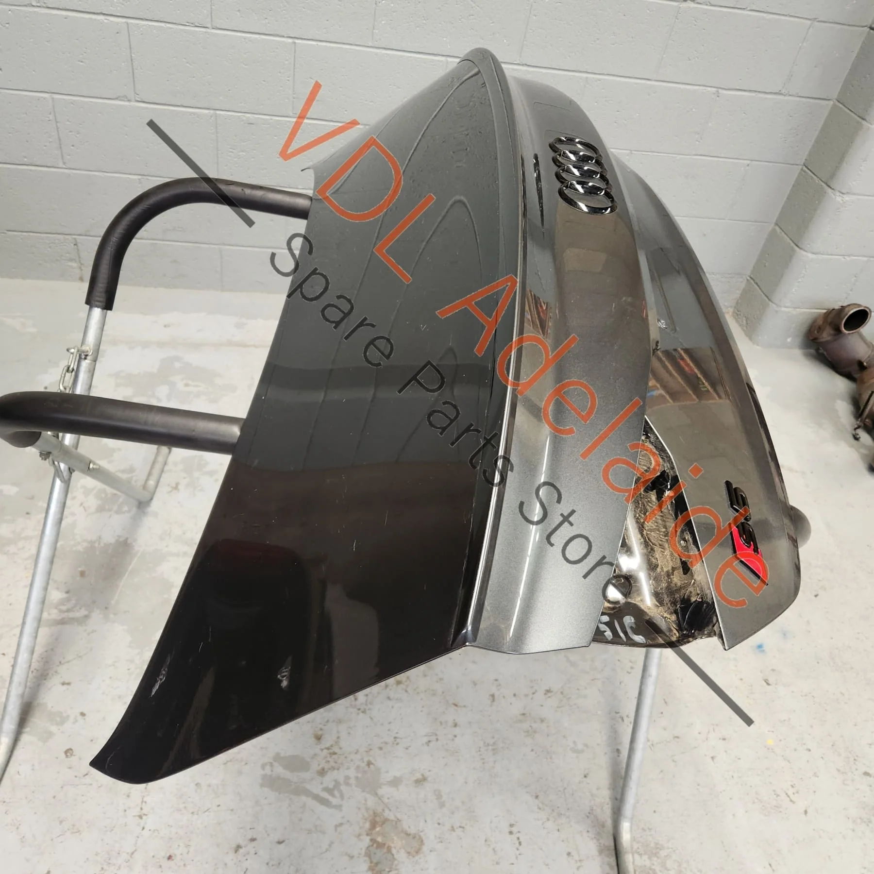Audi A5 S5 RS5 F5 Rear Boot Lid Trunk Hatch Panel with Spoiler 8W6827025E 8W6827933C GRU Daytona Grey Pearl LZ7S/6Y/Z7S - Image 3